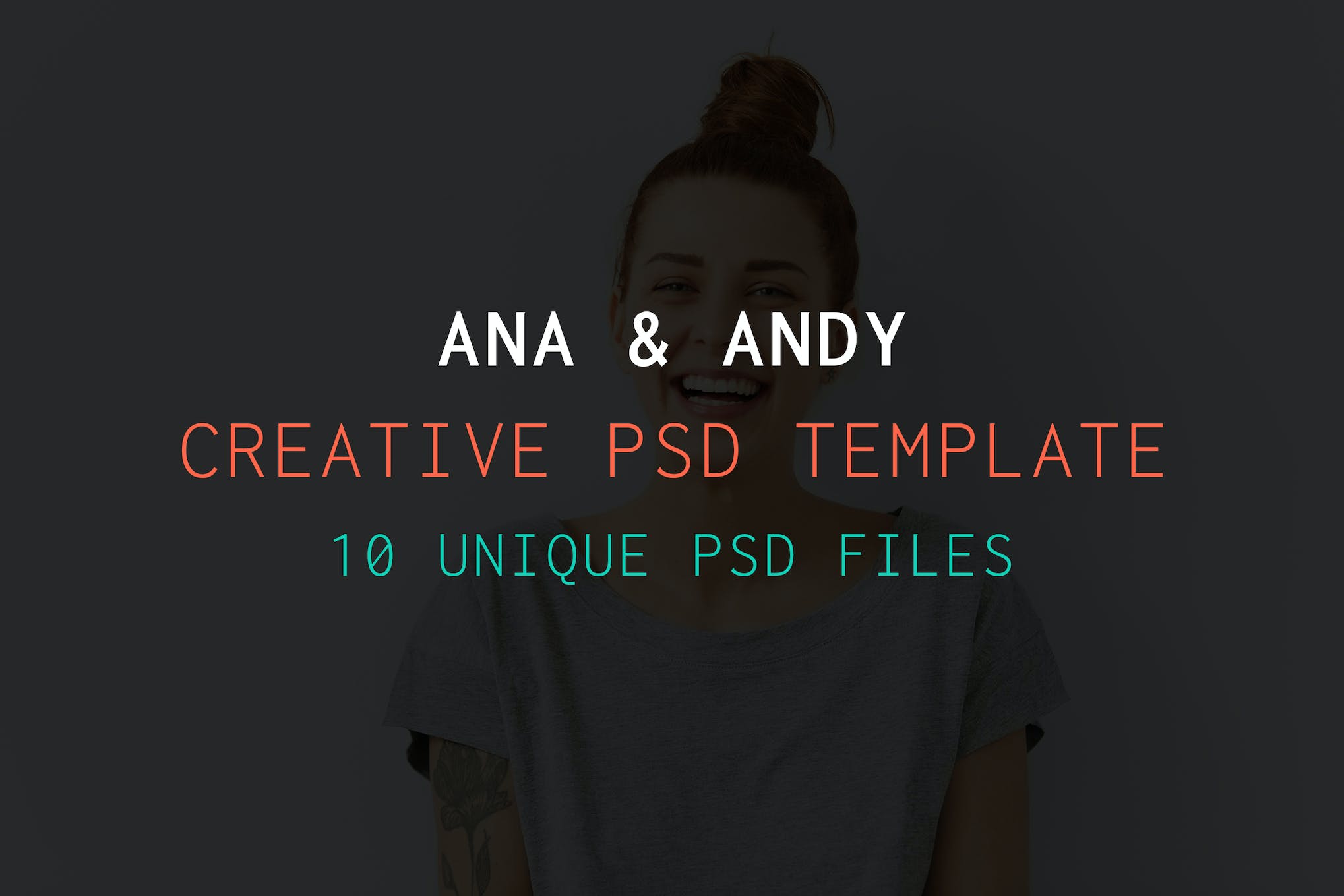 Andy & Ana Creative PSD Template