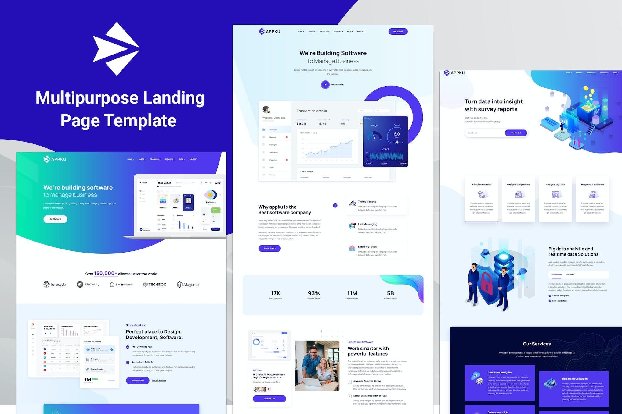 Appku – Software & SaaS Landing Page