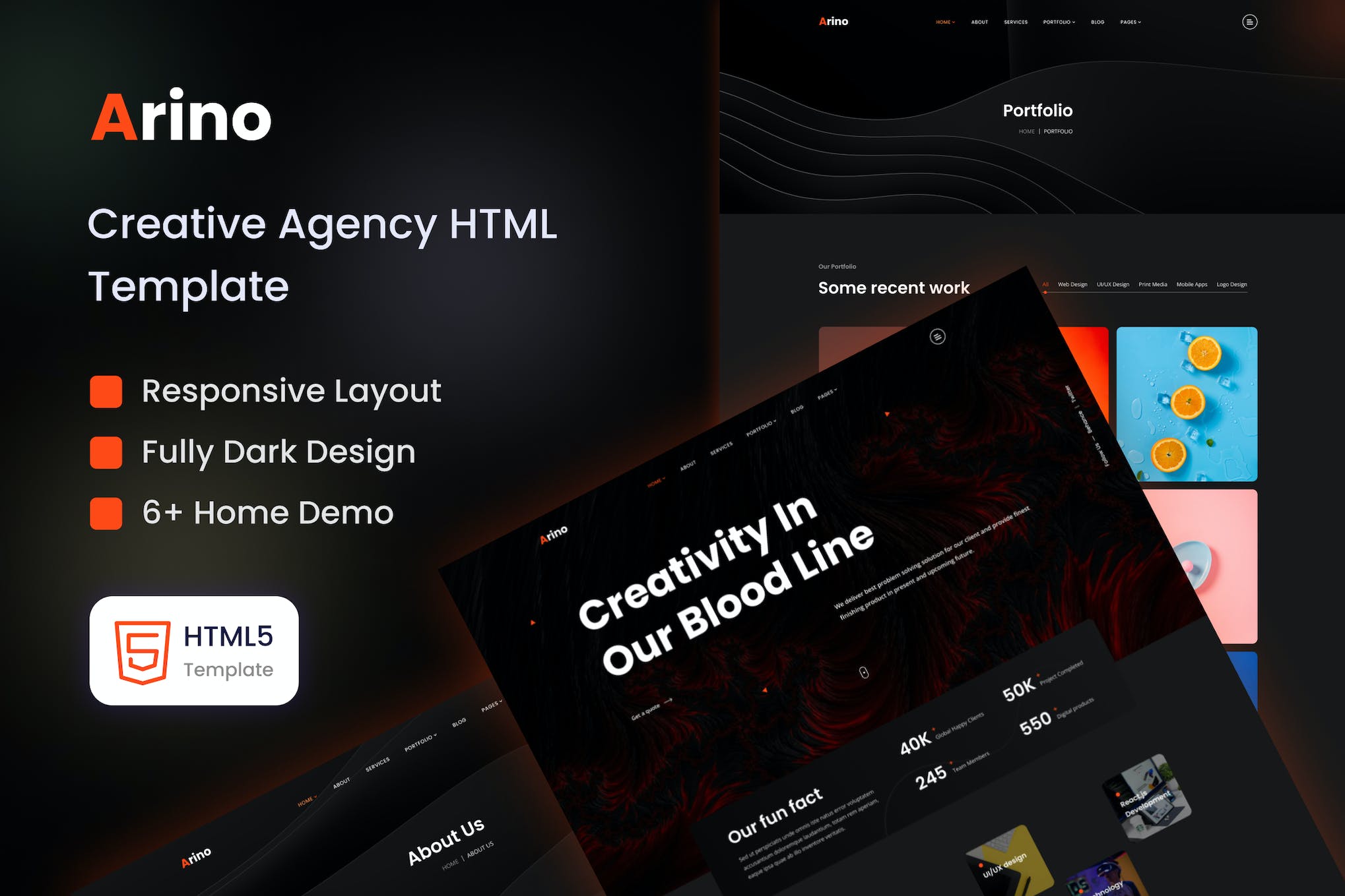 Arino – Creative Agency Template