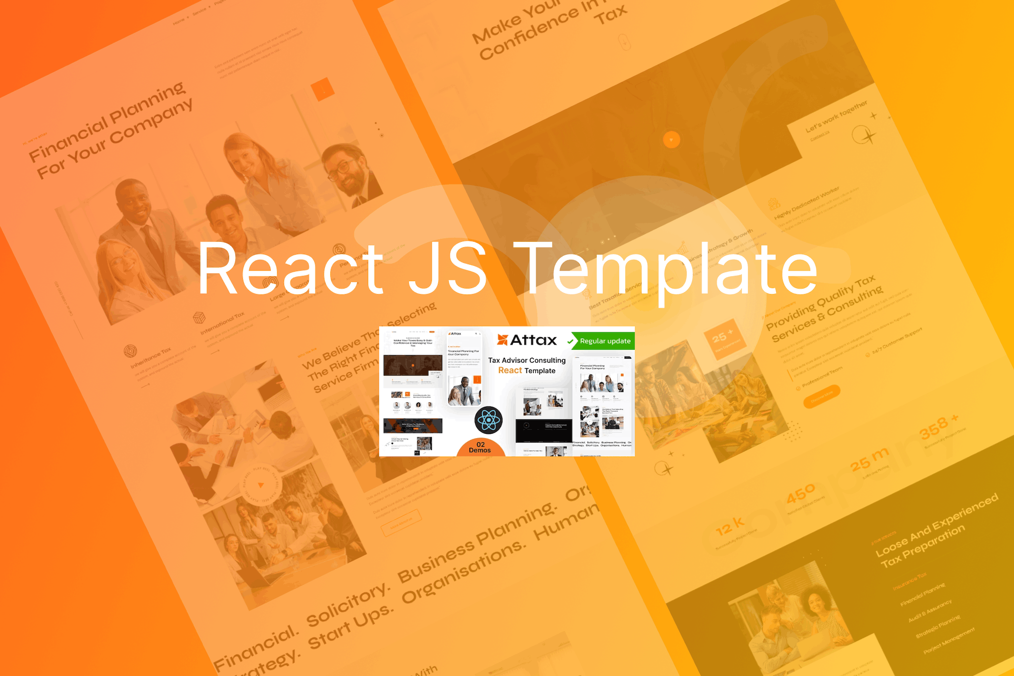 Attax – Business Consulting React Next Js Template