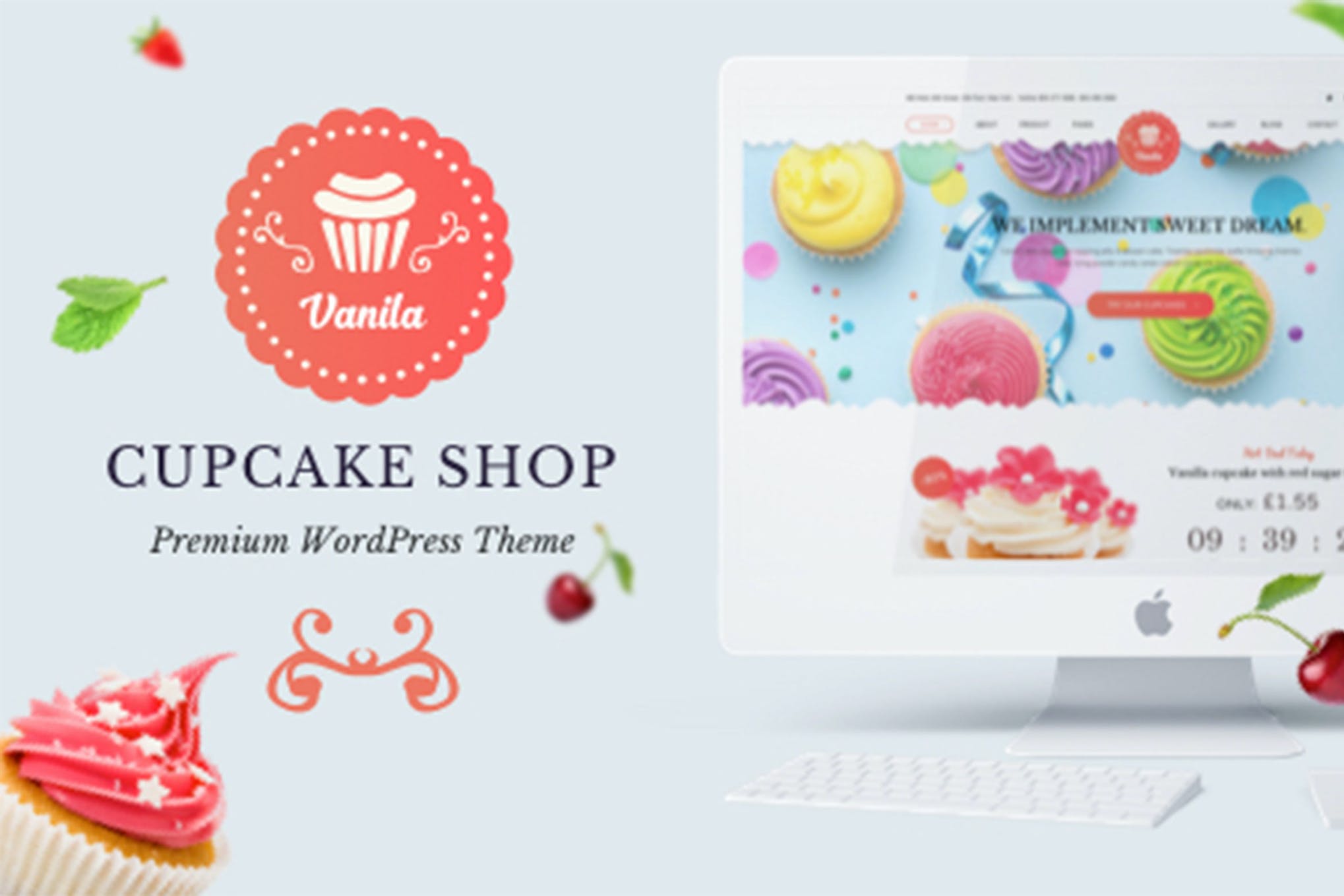 Bakery – Vanila Cakery & Bakery HTML5 Template