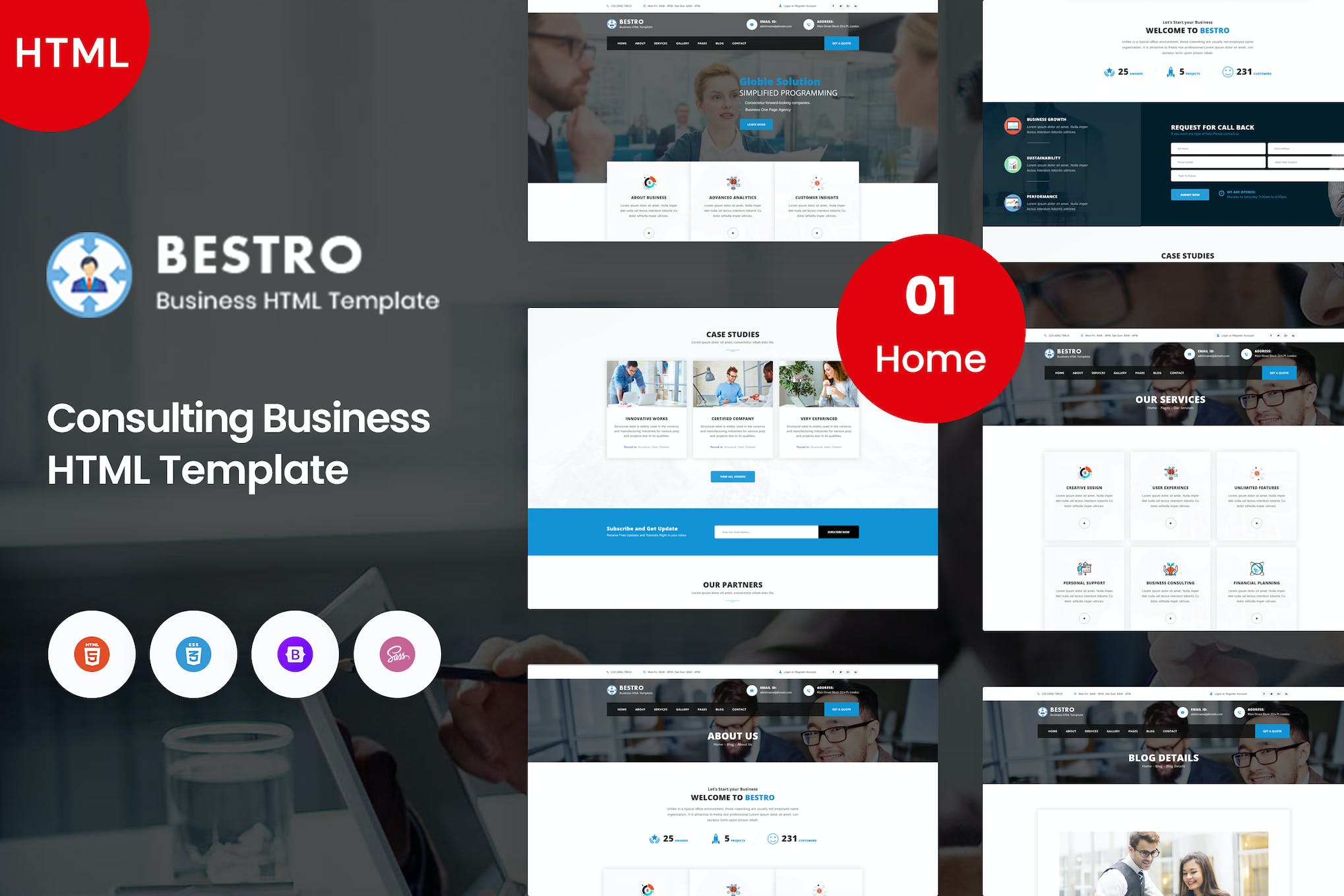 Bestro – Consulting Business Template