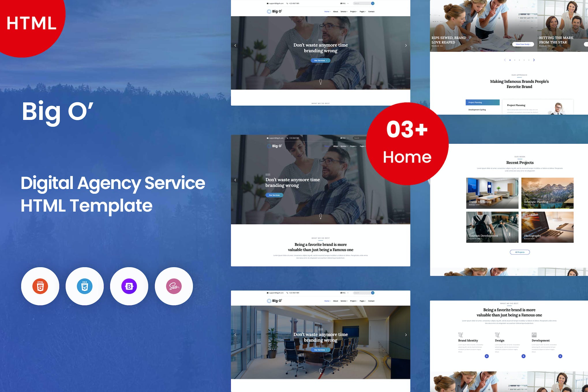 Bigo – Digital Agency Template