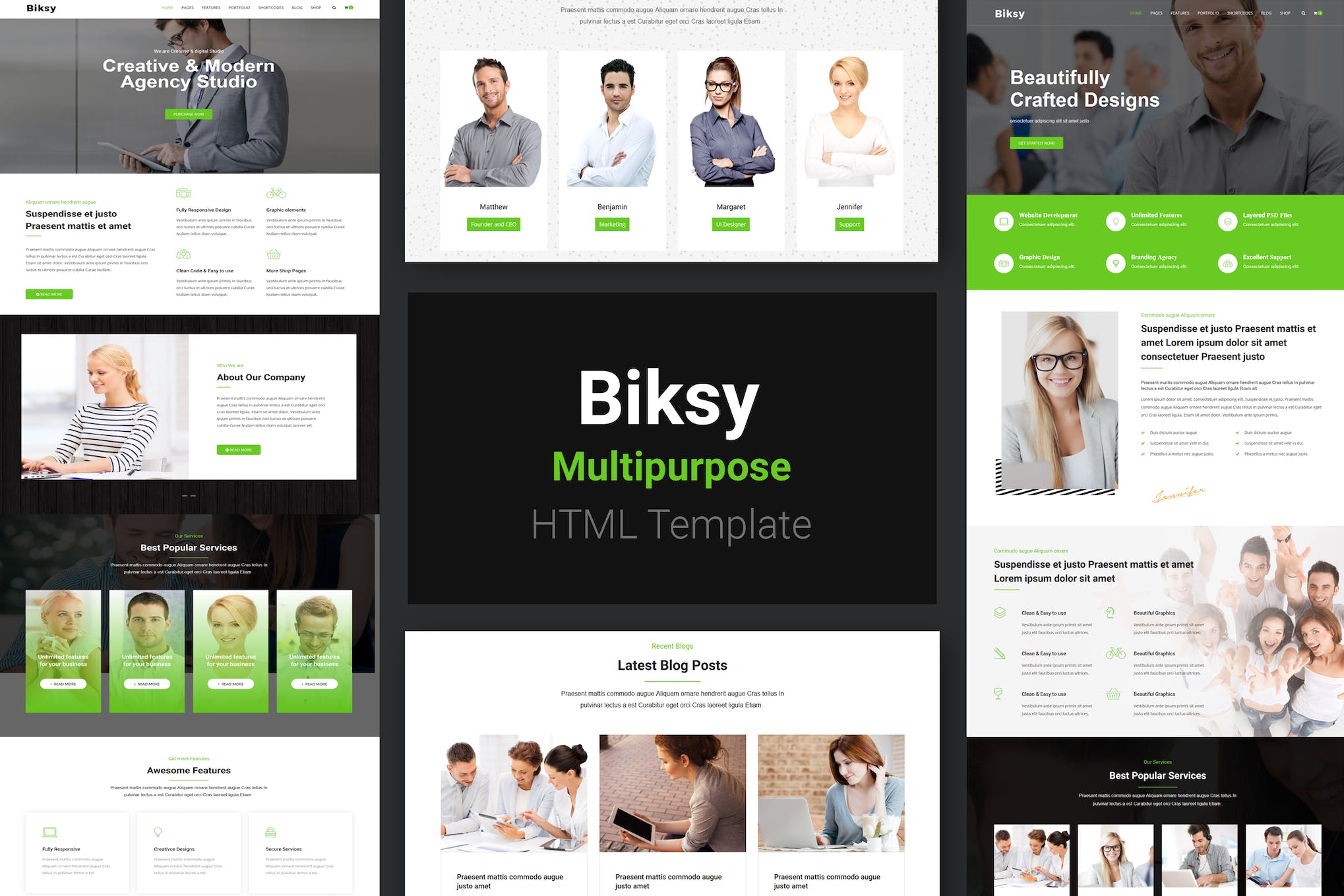 Biksy | Business HTML5 Template