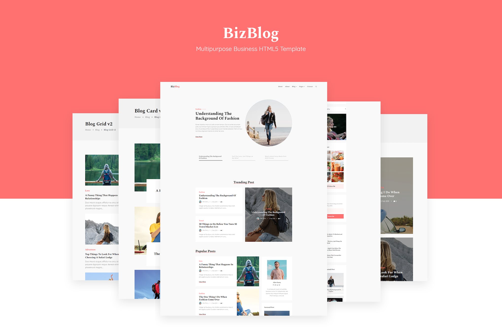 Bizblog | Multipurpose Blog HTML5 Template