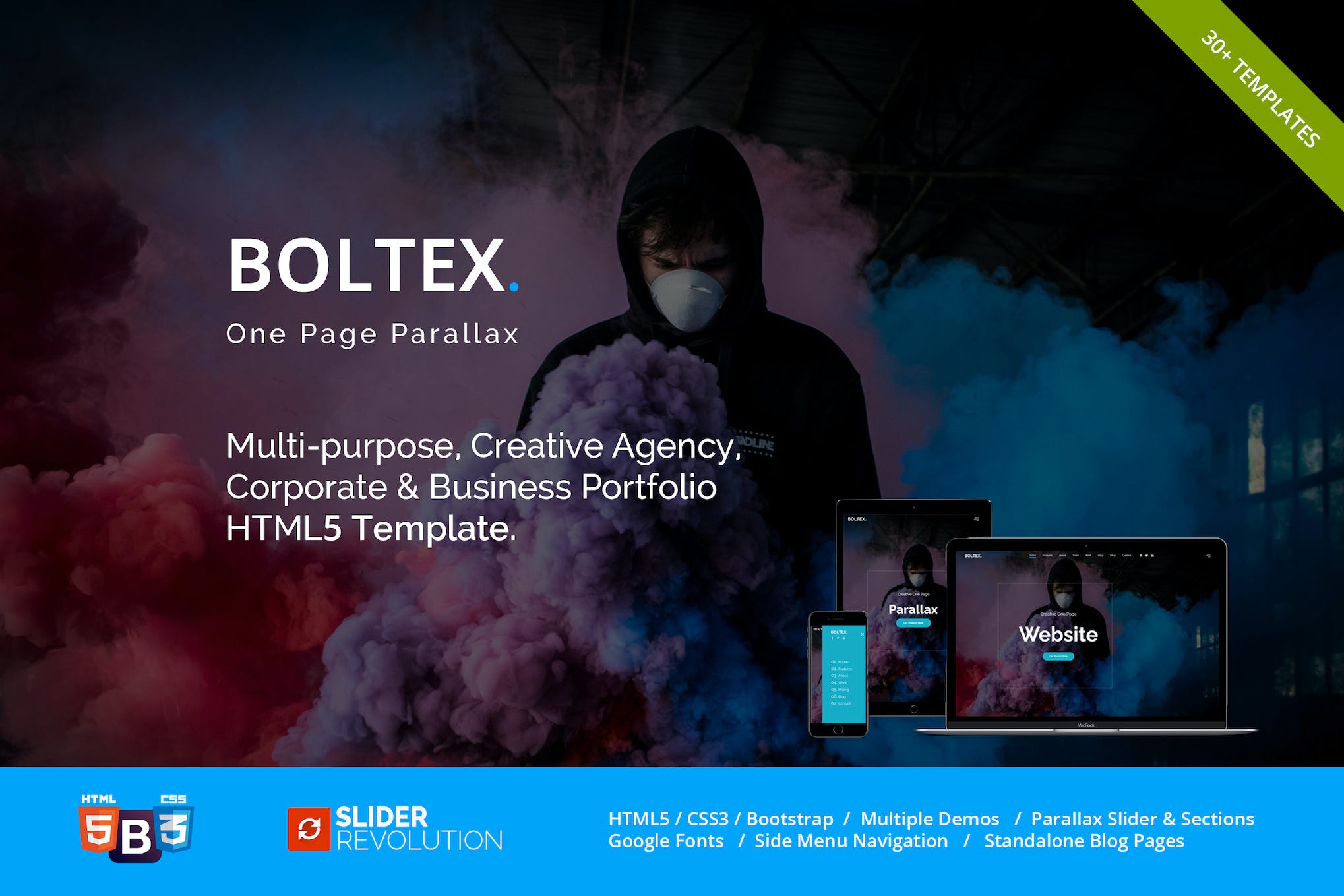 Boltex – One Page Parallax