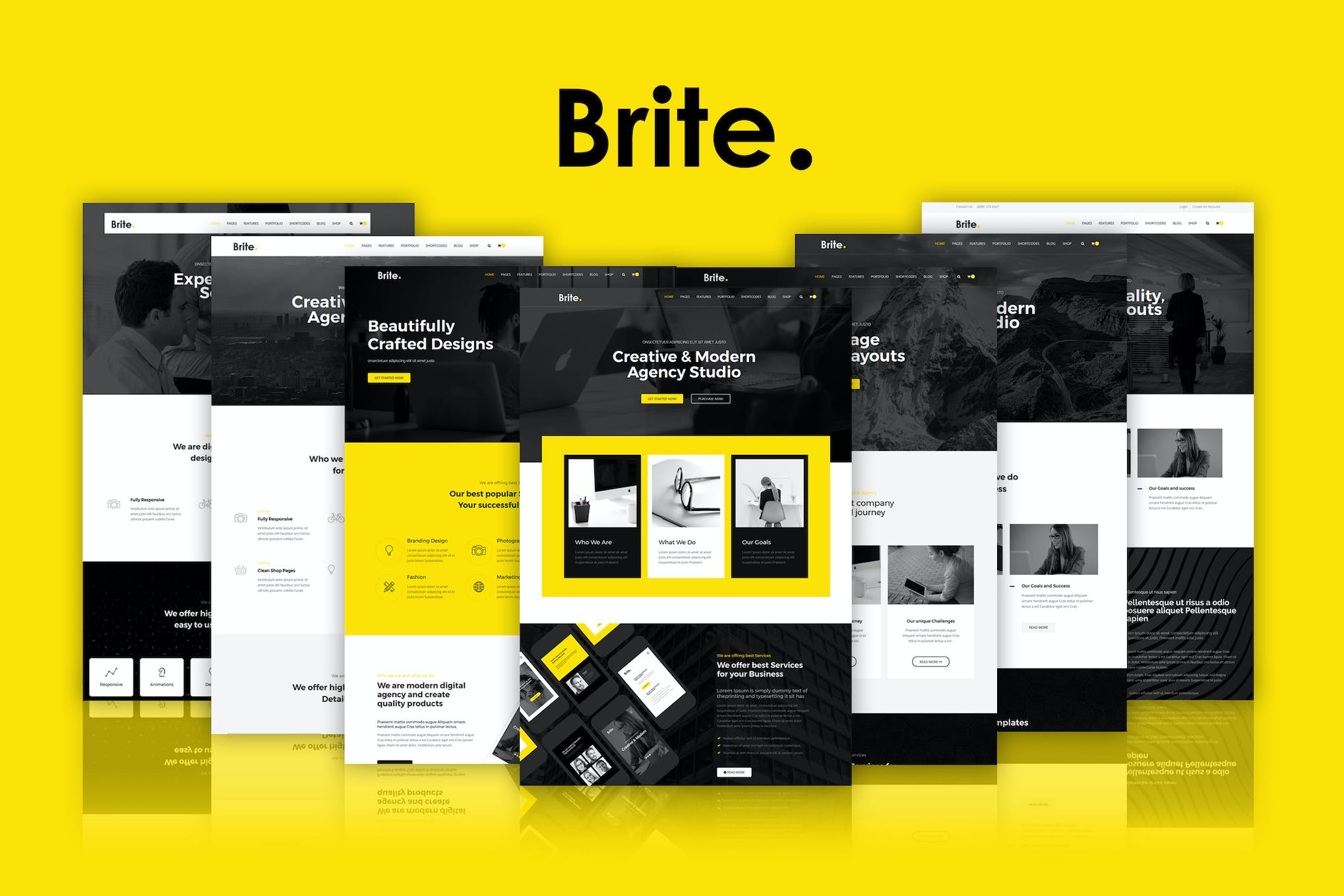 Brite | Responsive MultiPurpose HTML5 Template