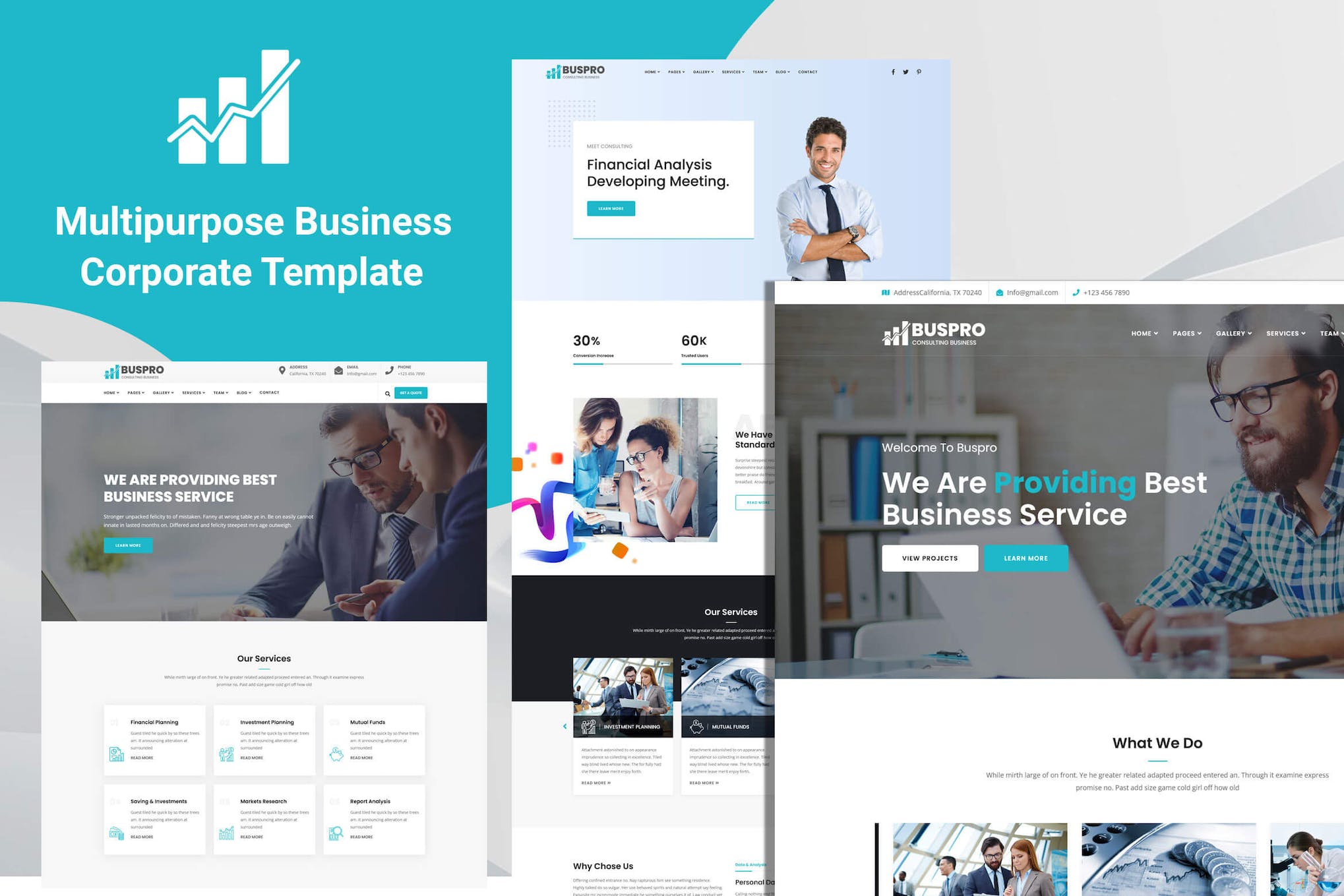 Buspro – Multipurpose Business Corporate Template