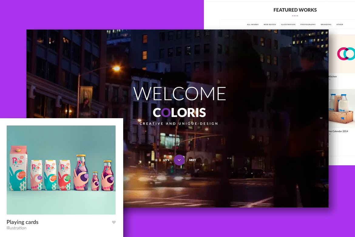 Coloris – Premium Portfolio HTML Template