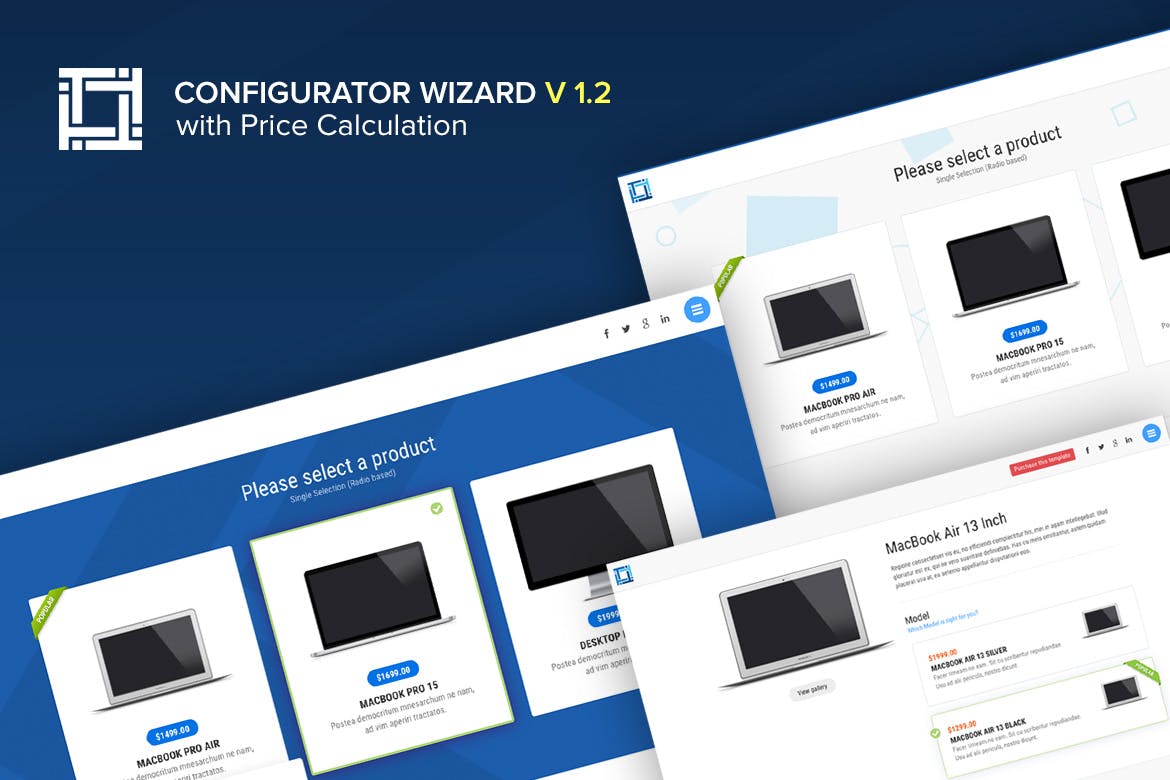 Configurator – Working Configurator Wizard