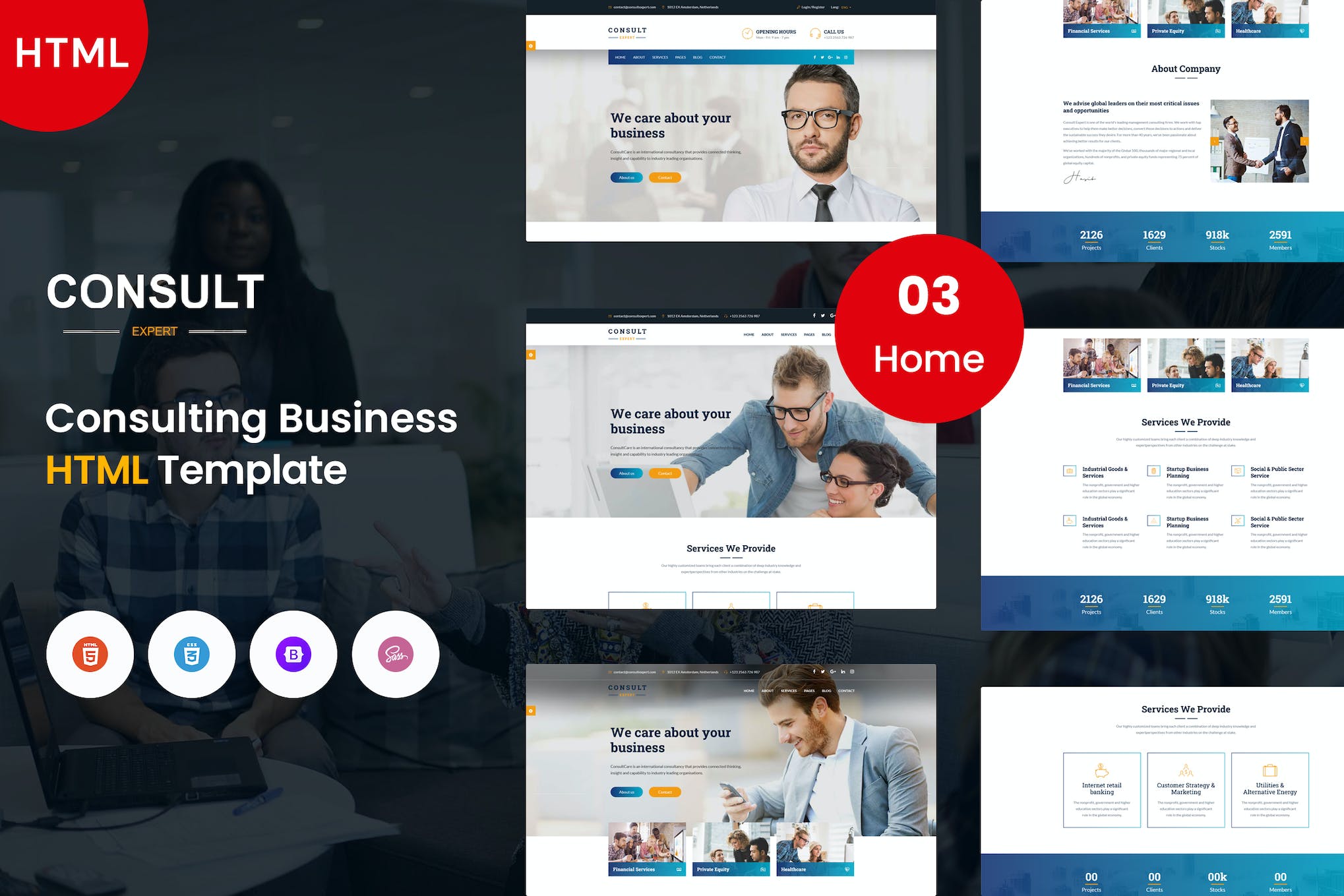 Consult Expert – Consulting & Business Template