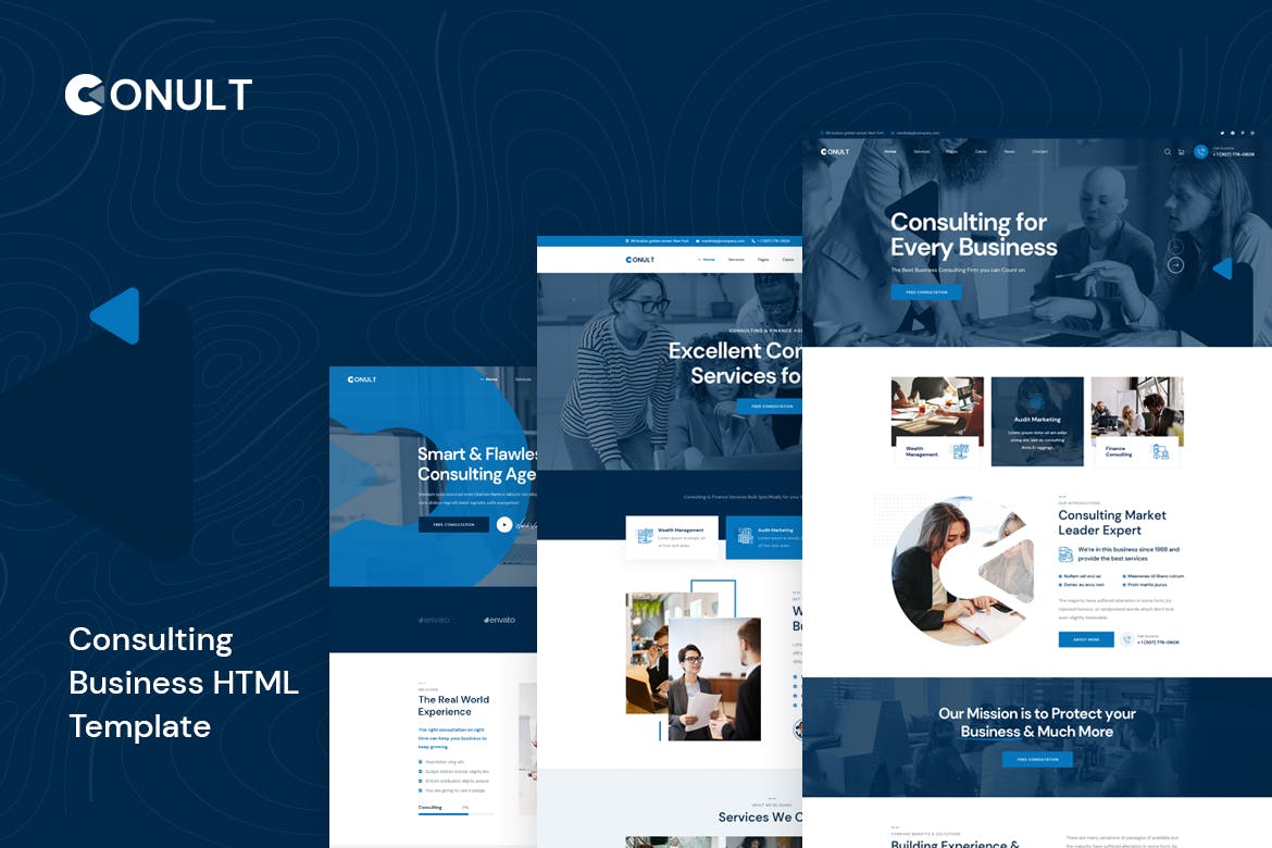 Conult – Consulting Business HTML Template