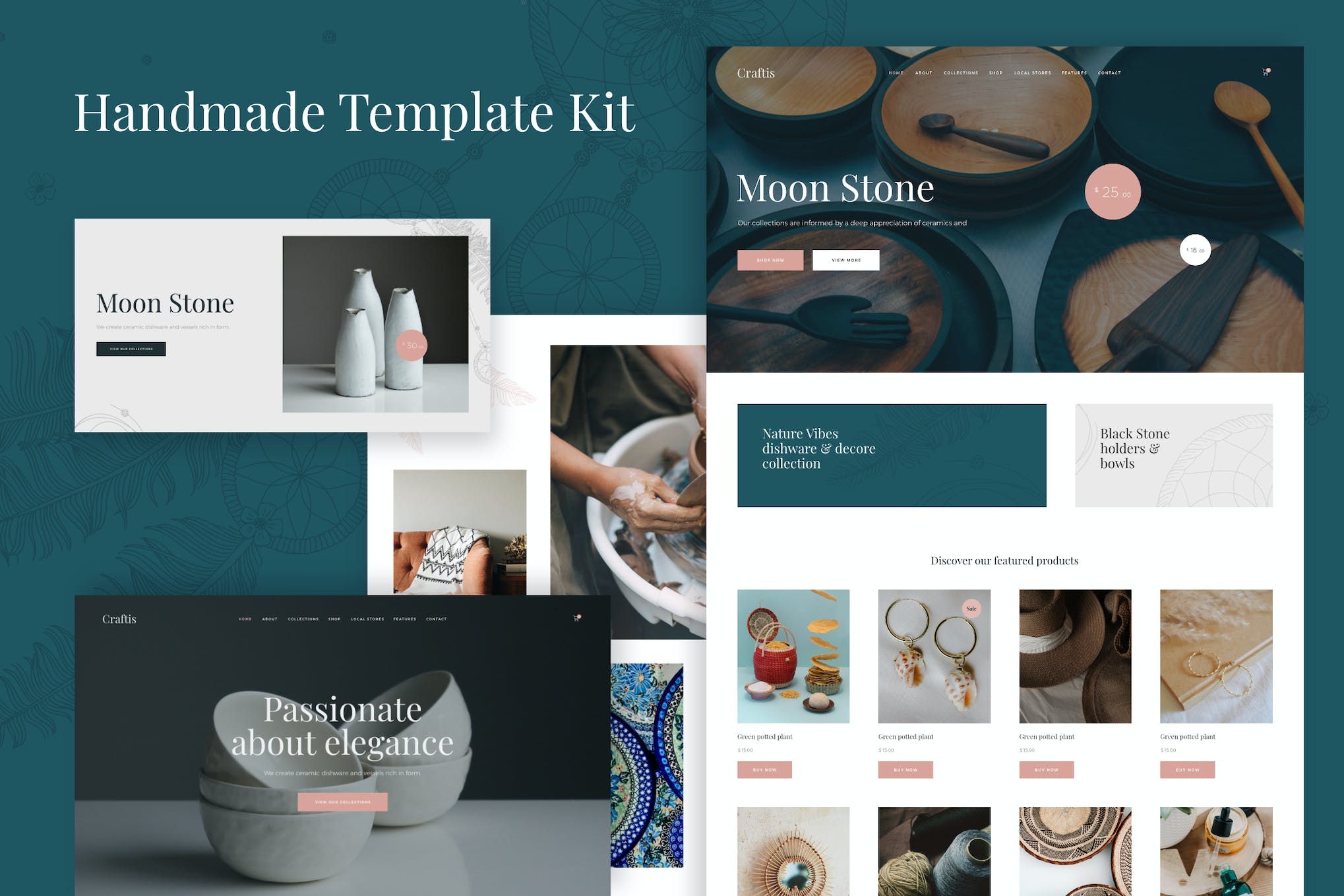 Craftis – Handcraft & Artisan Elementor Template Kit