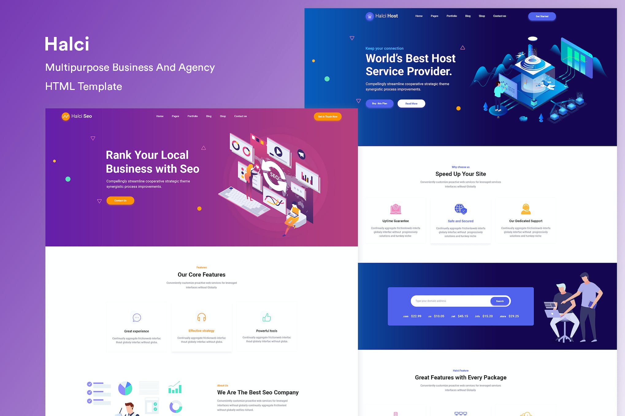 Creative HTML5 Template for Saas, Startup & Agency