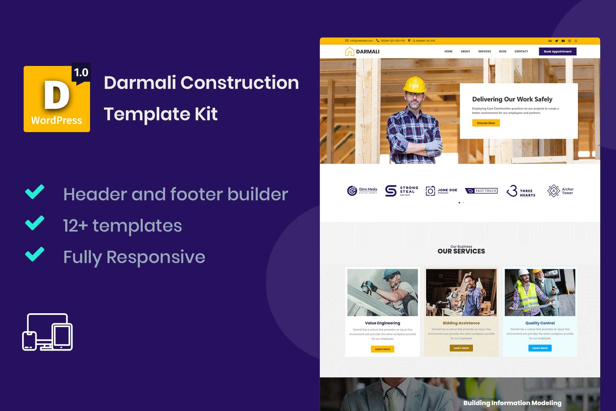 Darmali – Construction Template Kit