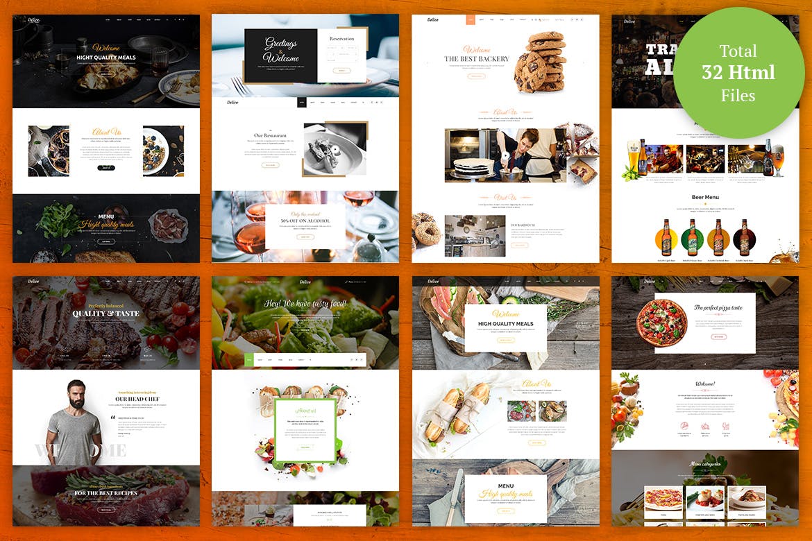 Delice – eCommerce Food & Restaurant  Template