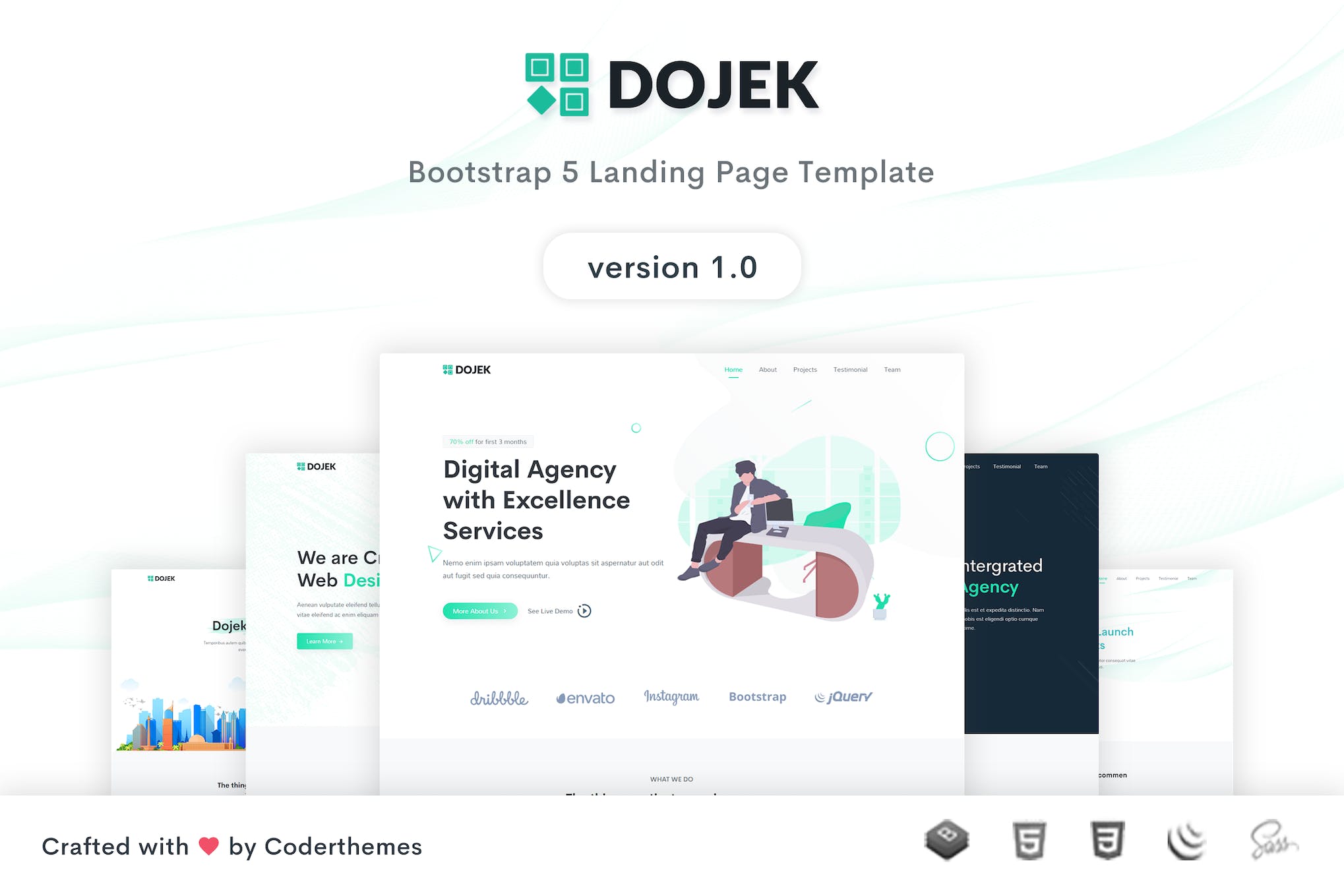 Dojek – Landing Page Template