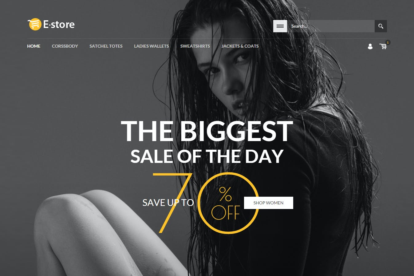 E-Store – Responsive HTML Template