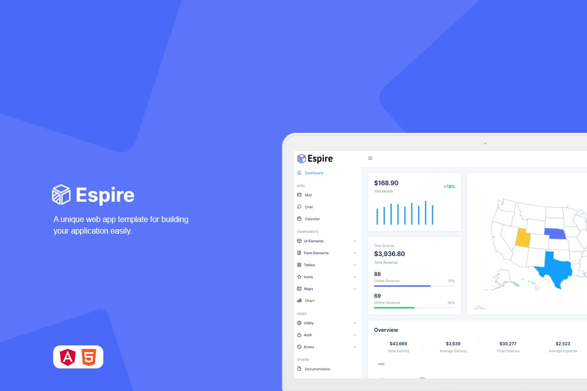 Espire – Bootstrap 5 Admin Template