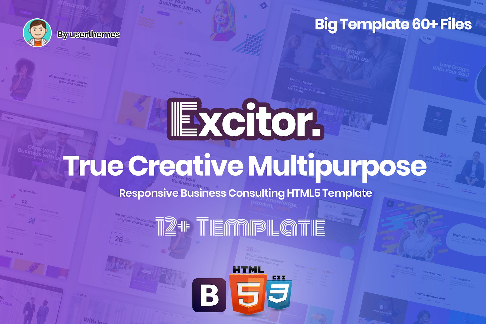 Excitor – Responsive Business Consulting Template