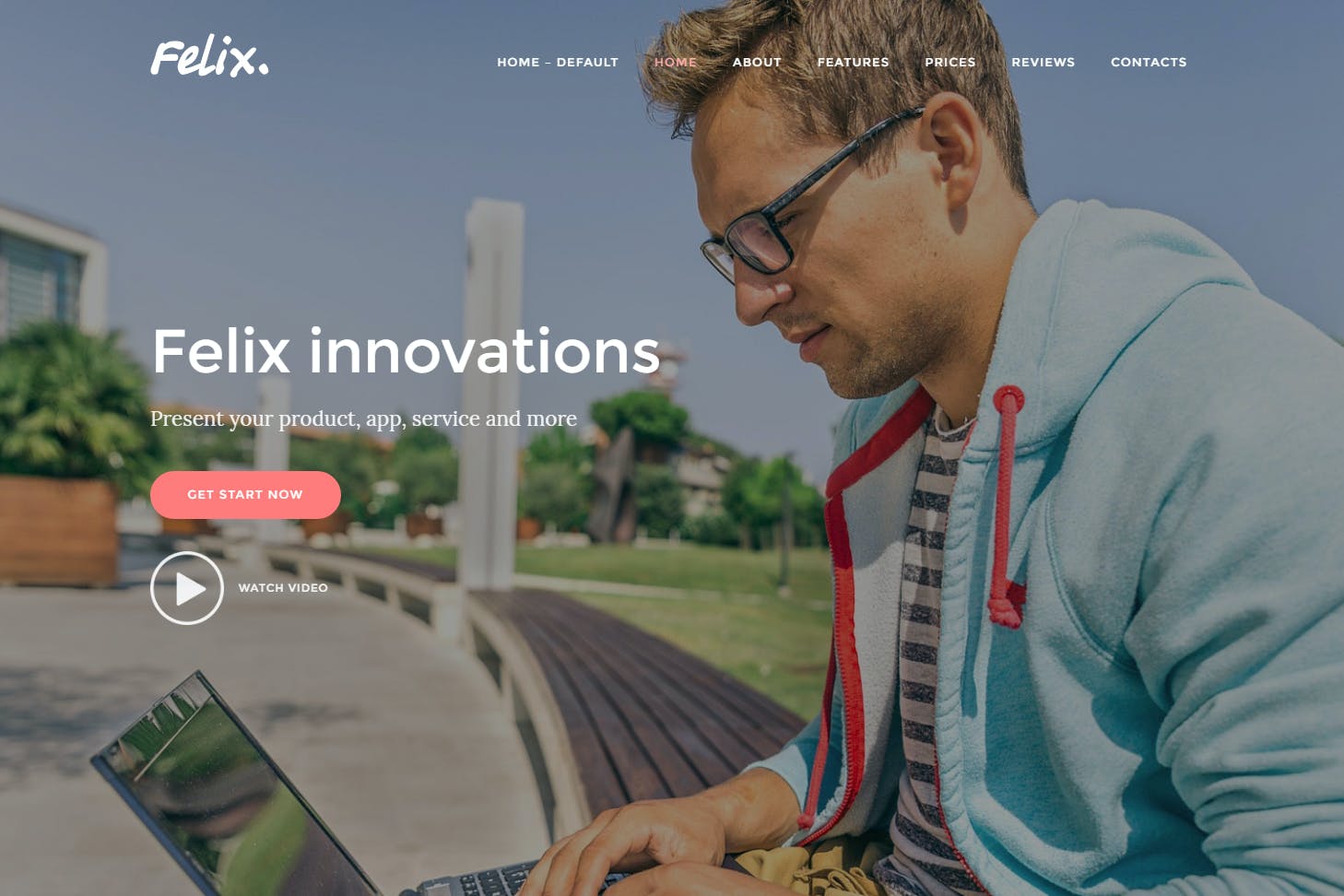 Felix. – App, Mobile,  Product Landing Page