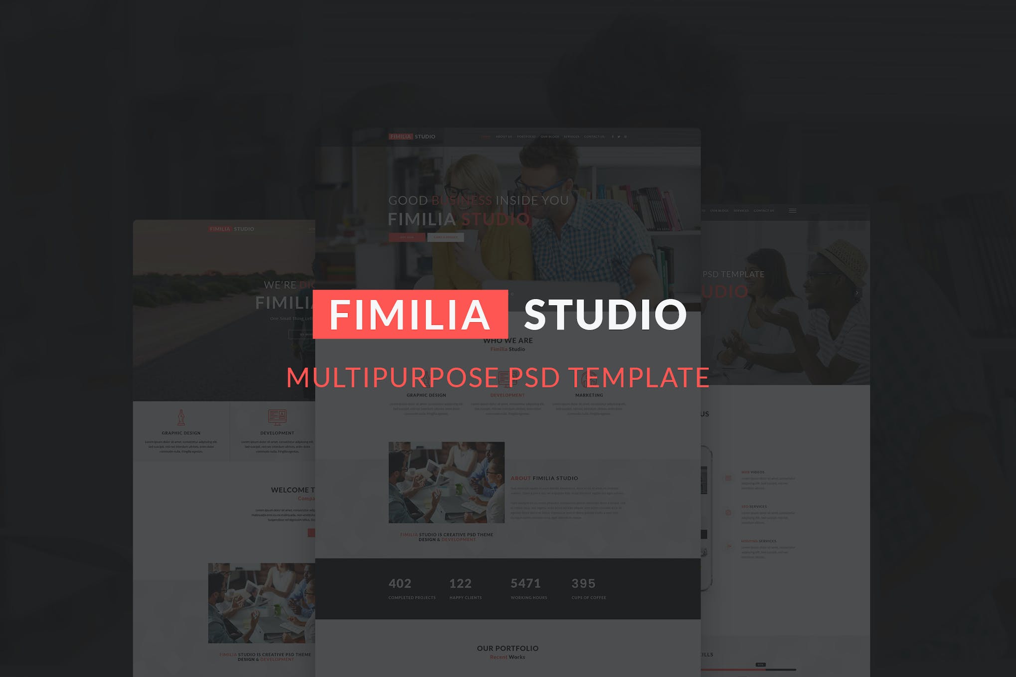 FIMILIA STUDIO – Creative HTML Template