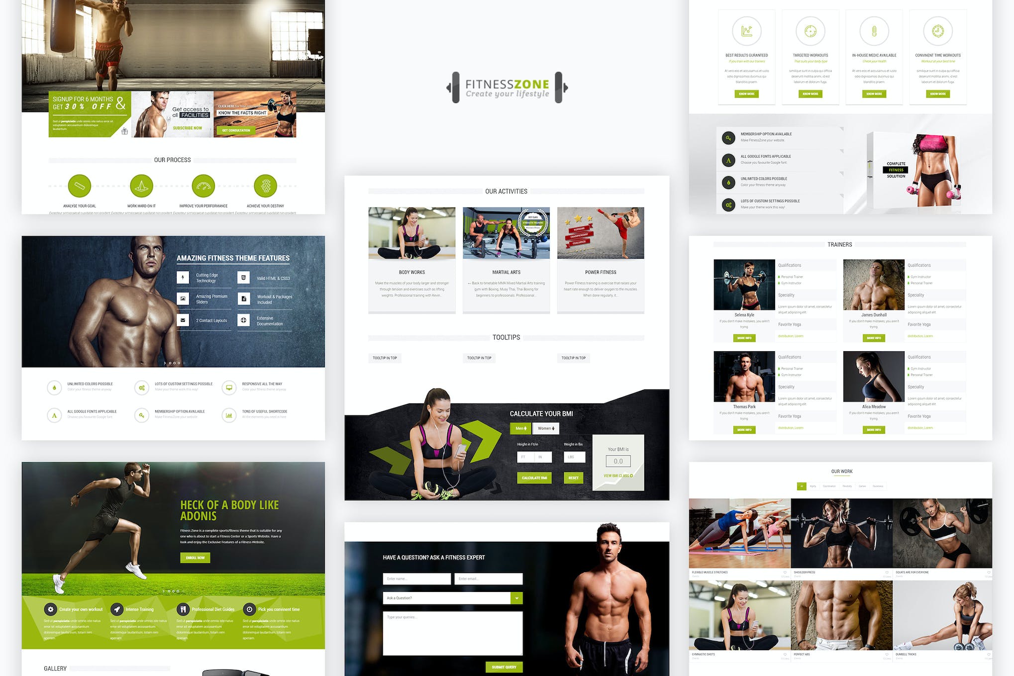 Fitness Zone | Sports Template for Gym & Fitness