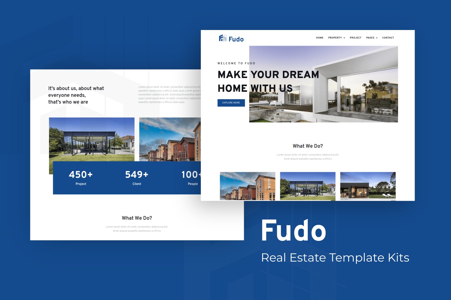 Fudo – Real Estate Elementor Template Kit