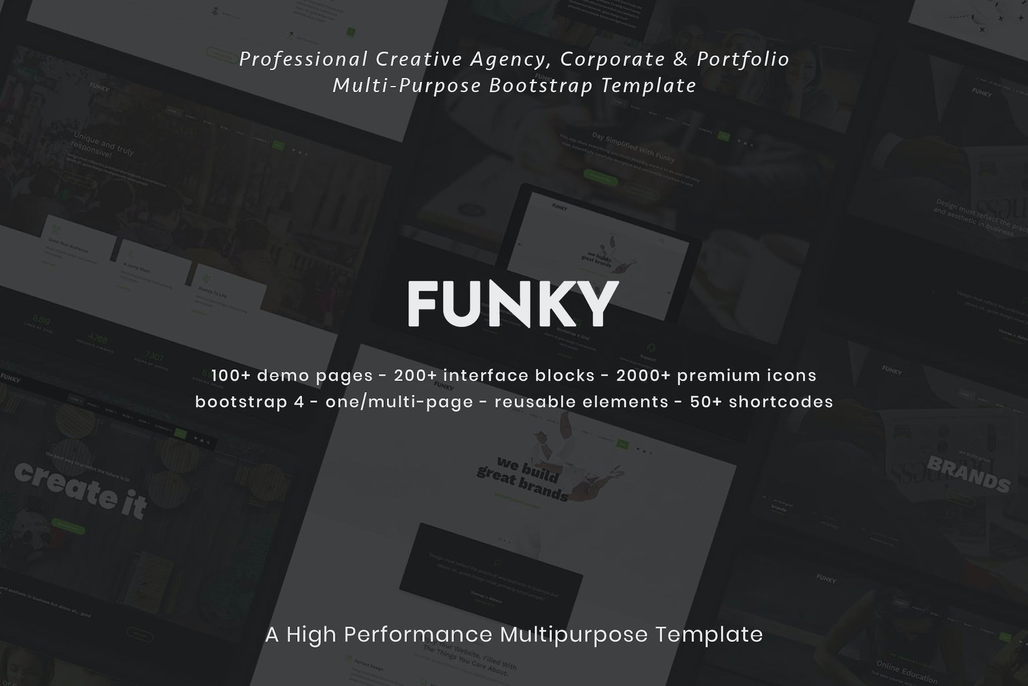 Funky – Creative Multipurpose Template