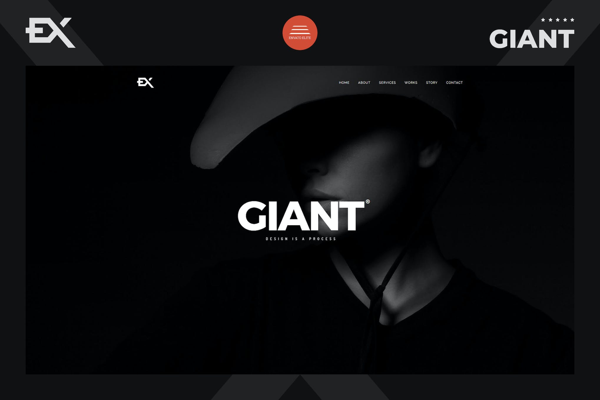 Giant – Responsive Coming Soon Page