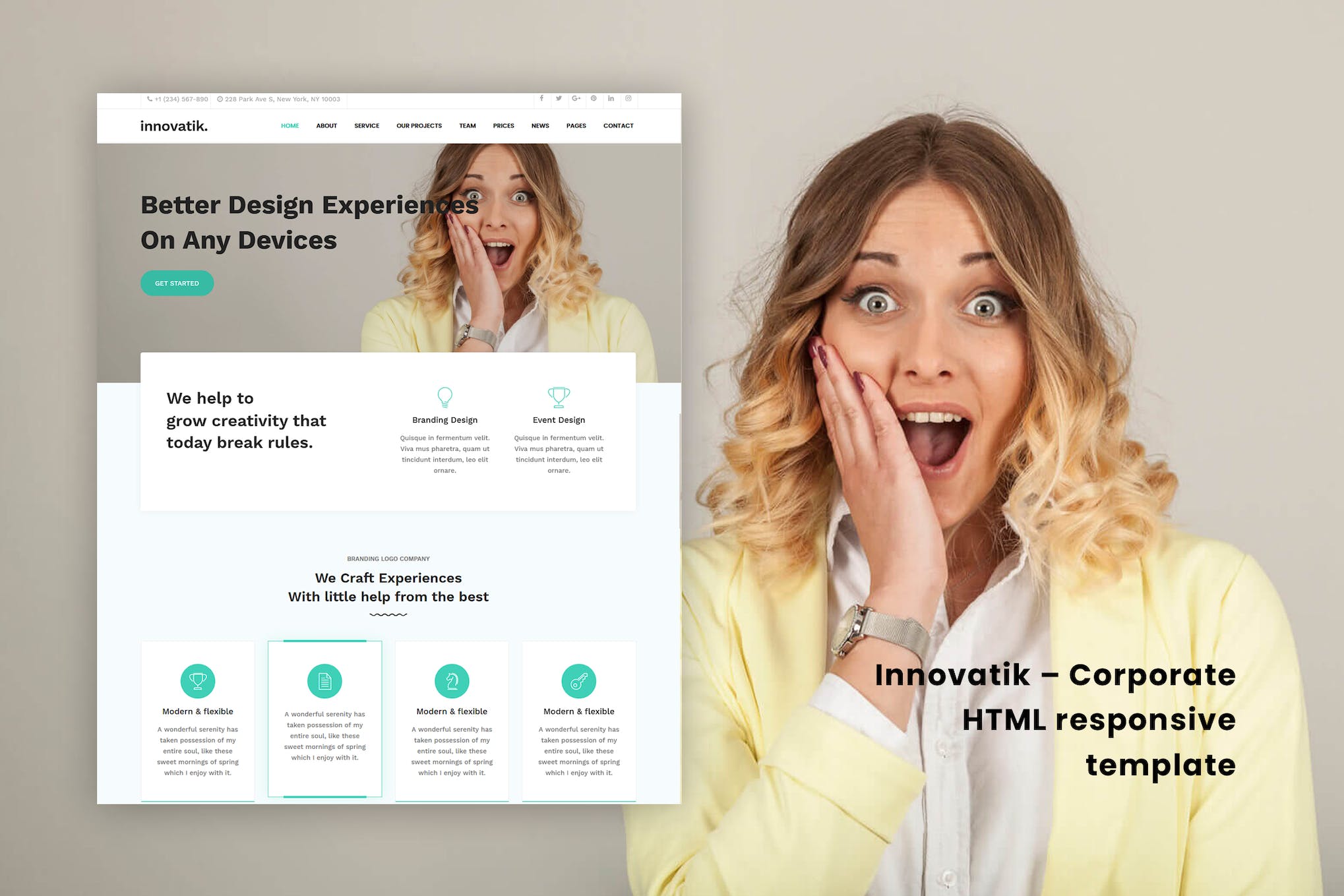 Innovatik – Corporate HTML responsive template