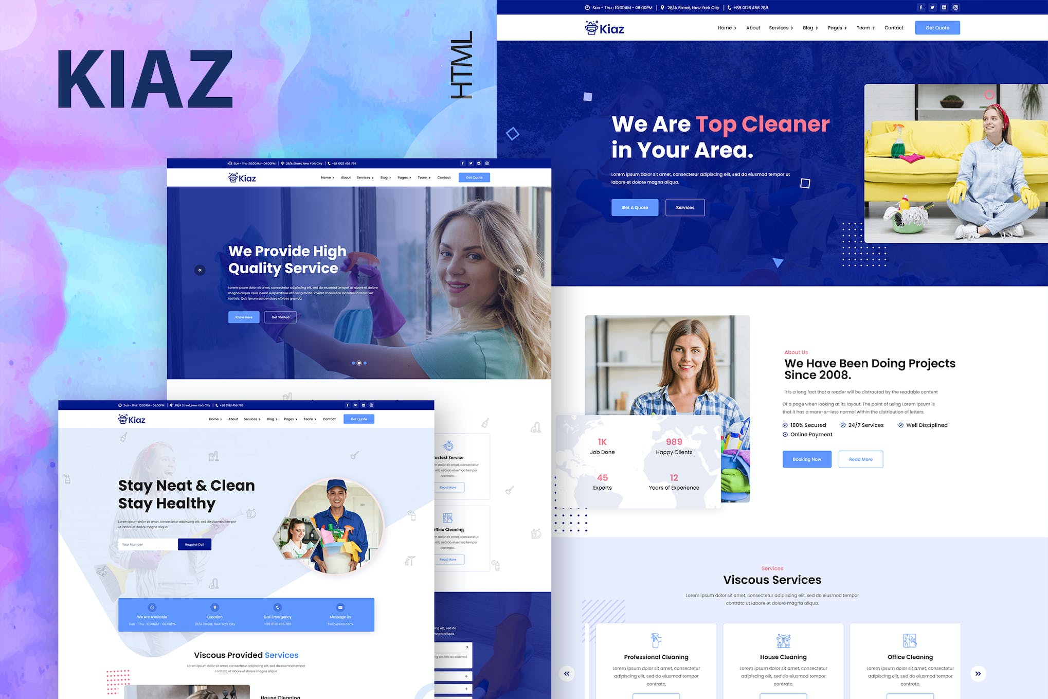 Kiaz – Angular Cleaning & Disinfecting Services