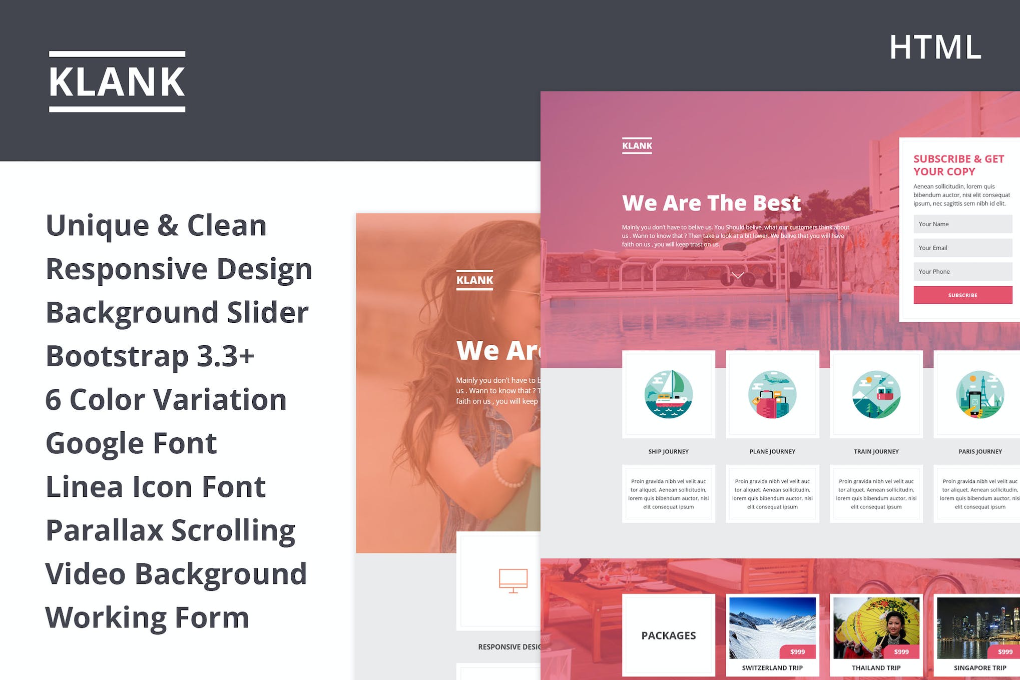 Klank | Multipurpose Landing Page With Bootstrap