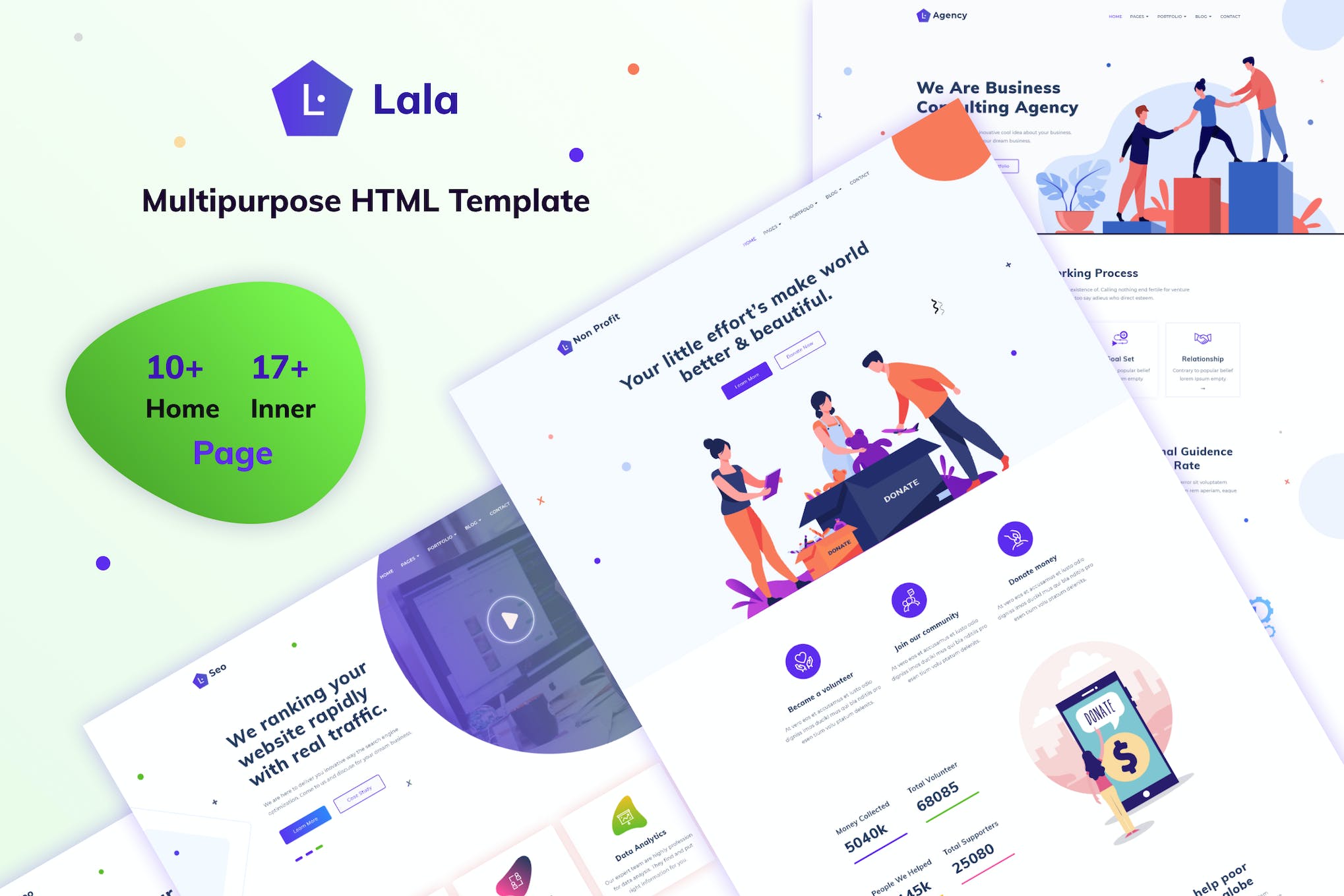 Lala – Multipurpose Bootstrap 5 HTML Template