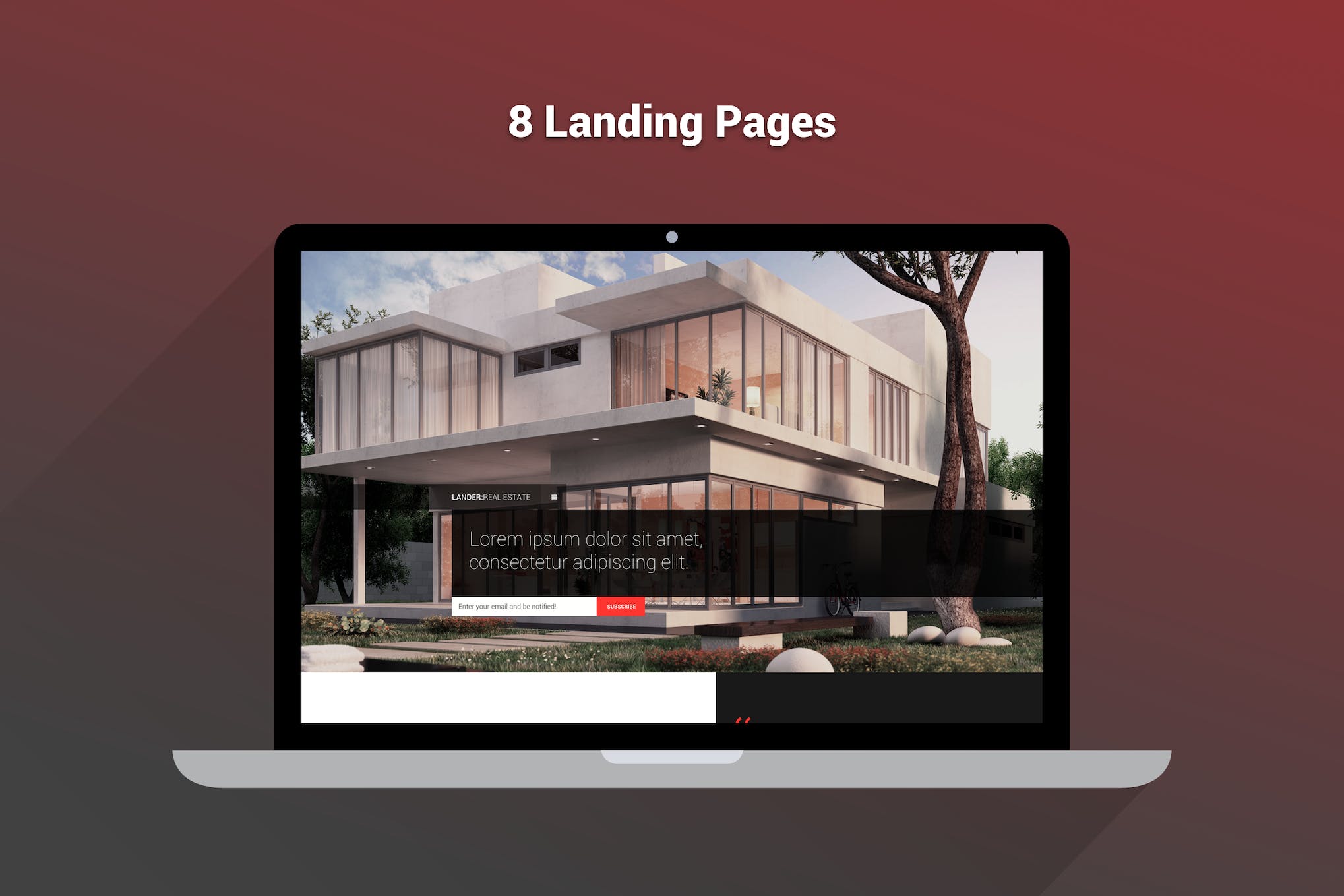 Lander – Multipurpose Landing HTML Pages