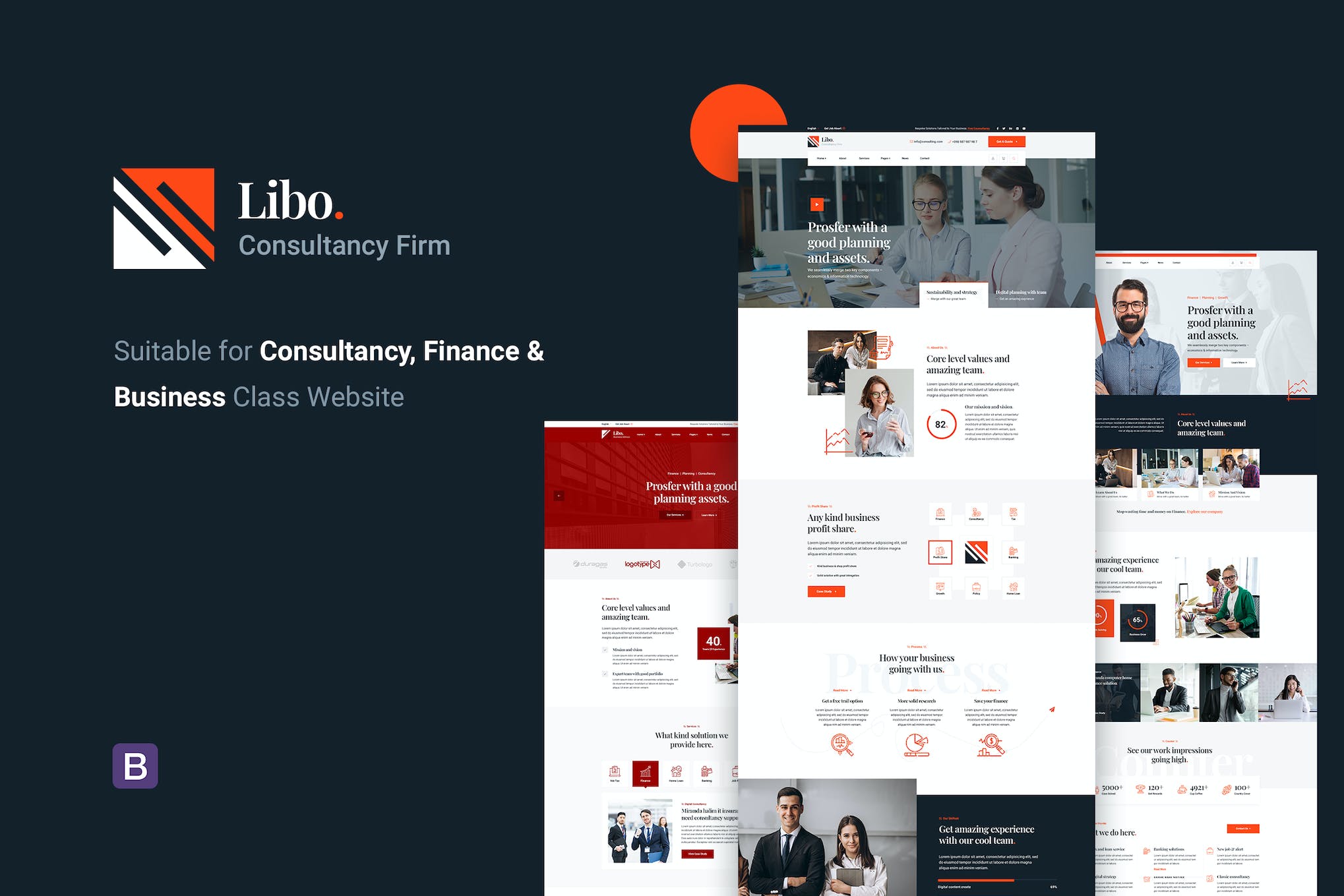 Libo – Consulting Business HTML Template