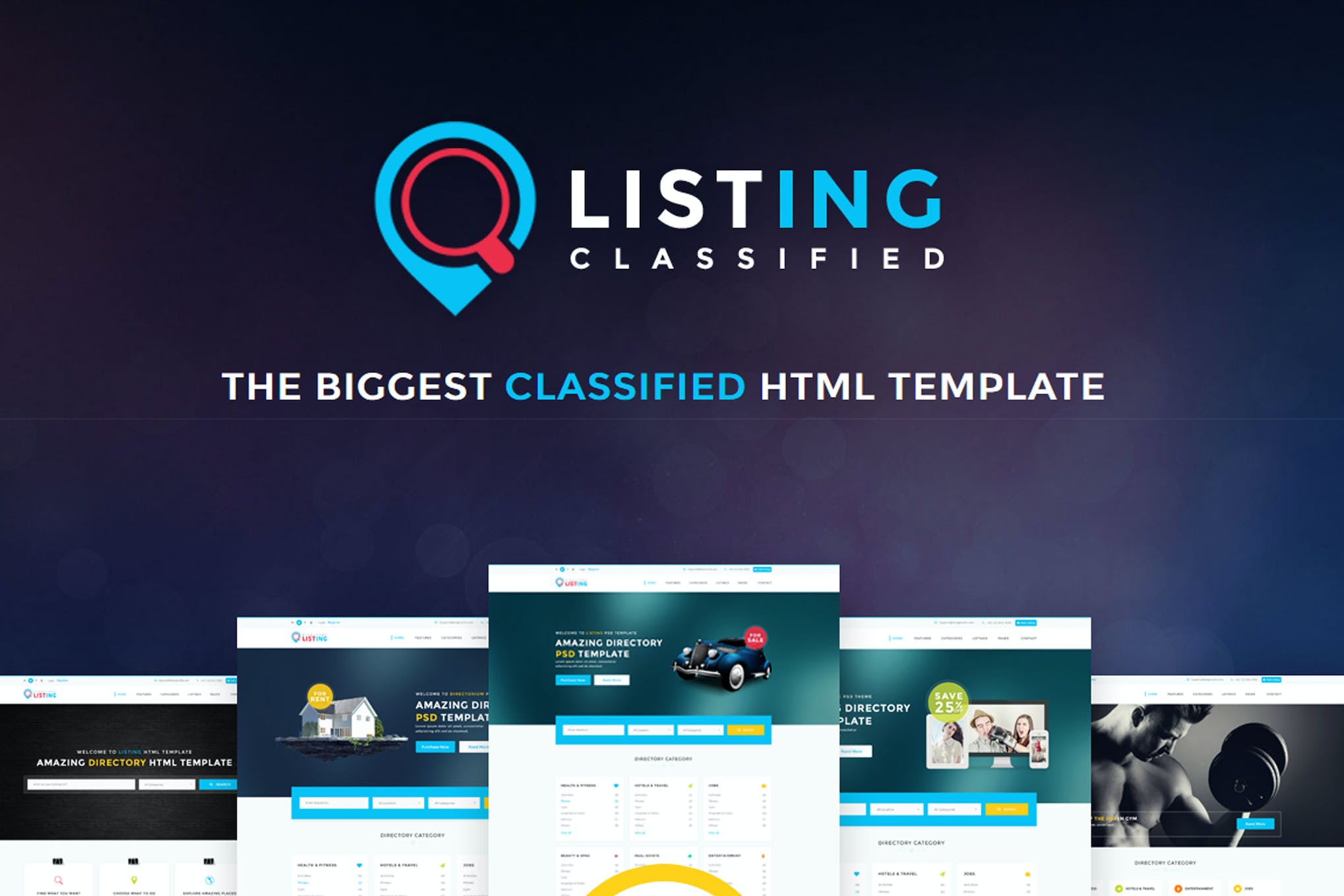 Listing – Classified Ads Directory HTML Template