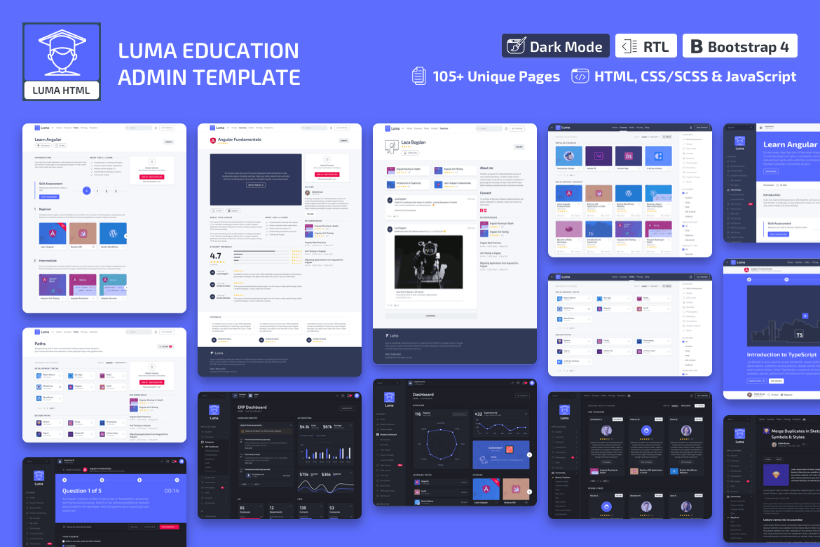 Luma – Education HTML Learning Management System