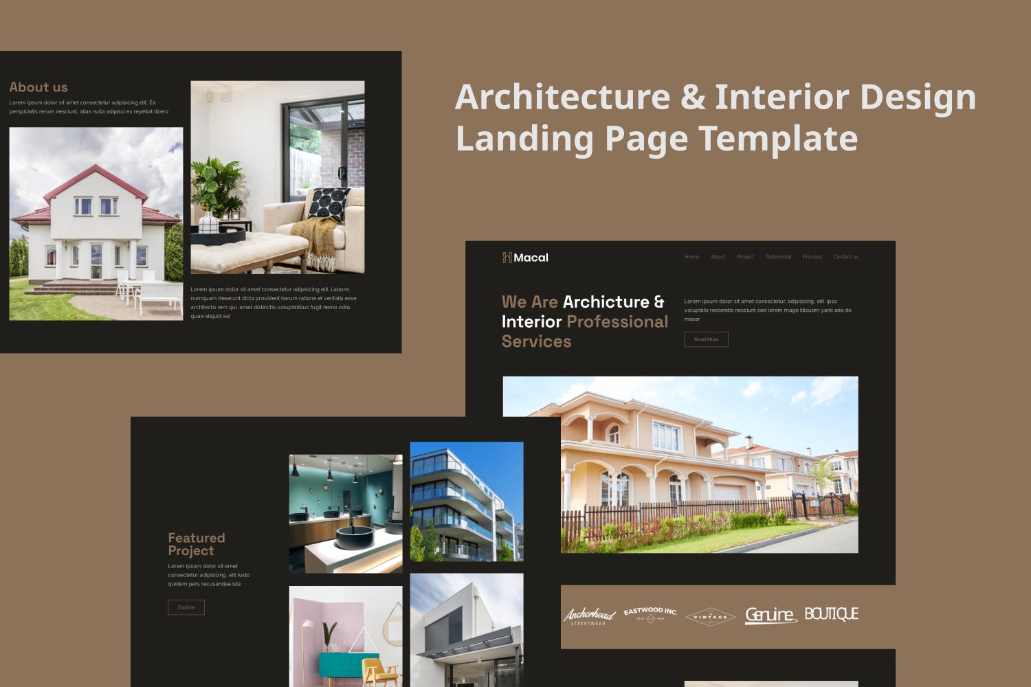 Macal – Architecture & Interior Design Template