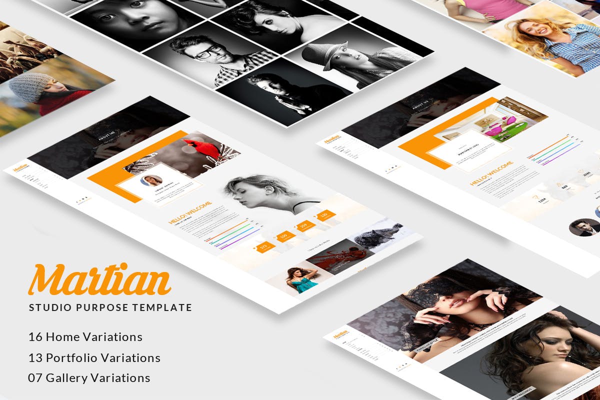 Martian – Studio Purpose HTML Template