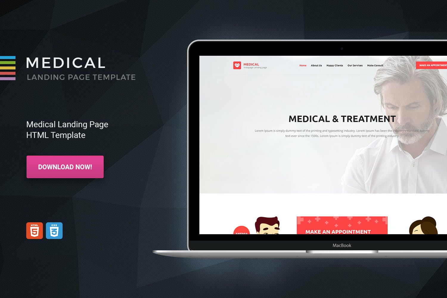 Medical – HTML Landing Page