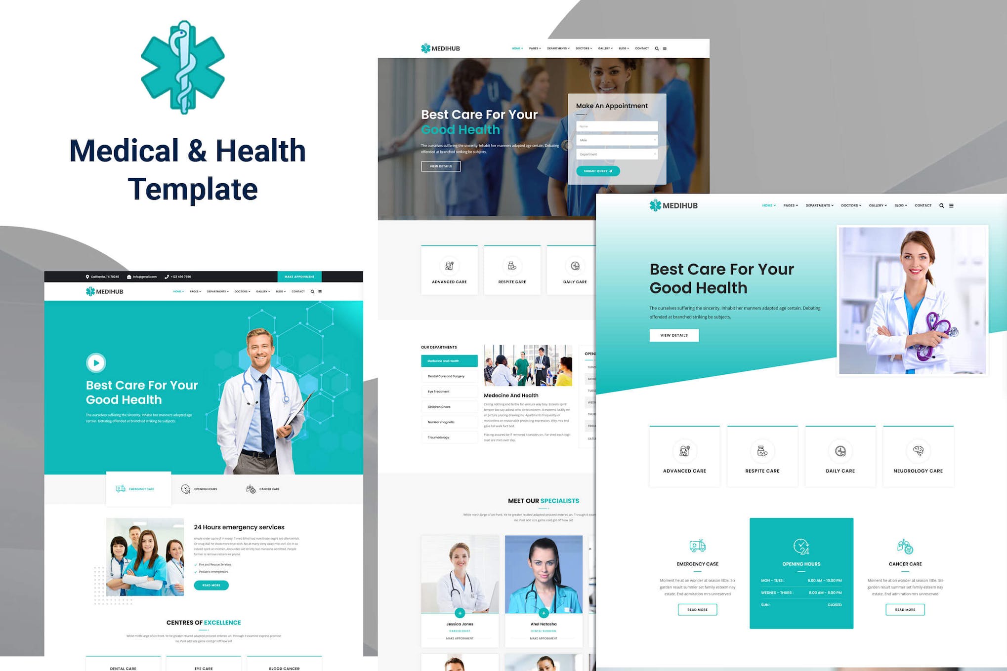 MediHub – Medical & Health Template