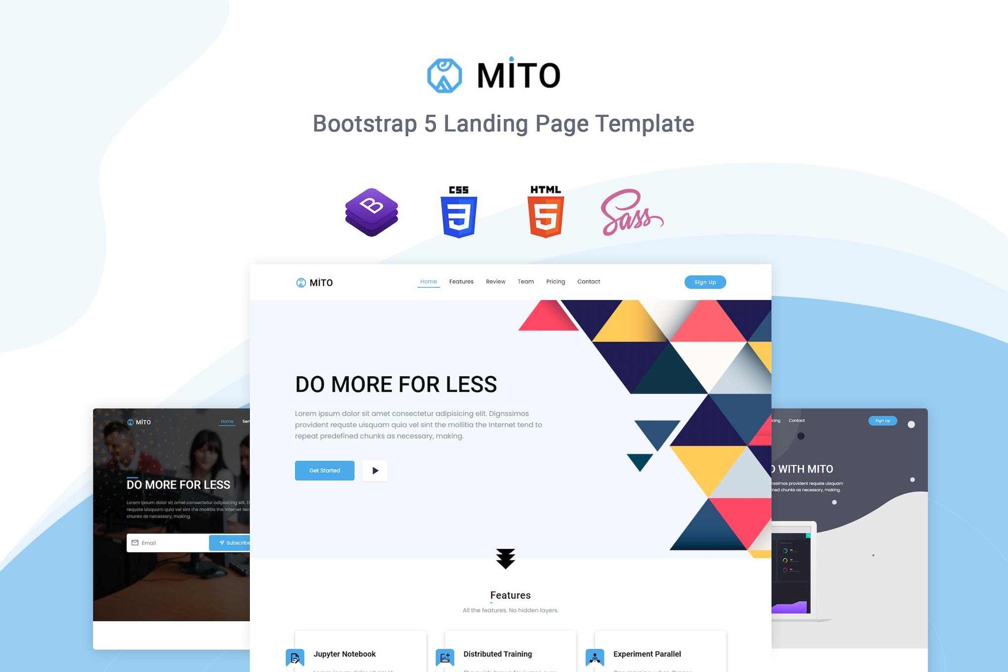 Mito – Bootstrap 5 Landing Page Template