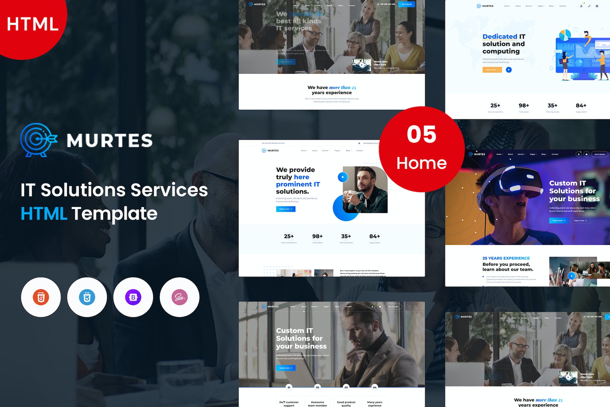 Murtes – IT Solutions and Services Template