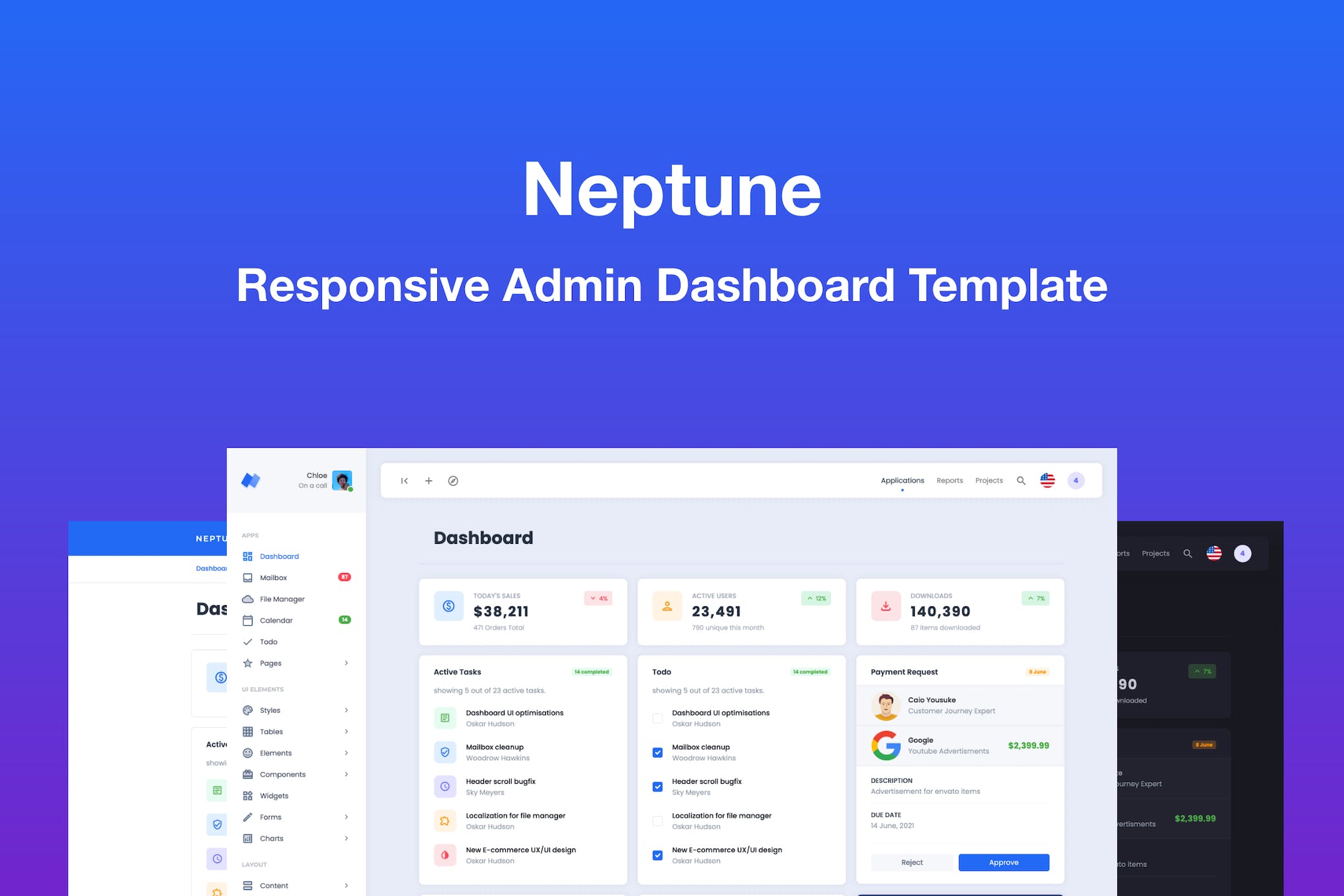 Neptune – Bootstrap 5 Admin Dashboard Template