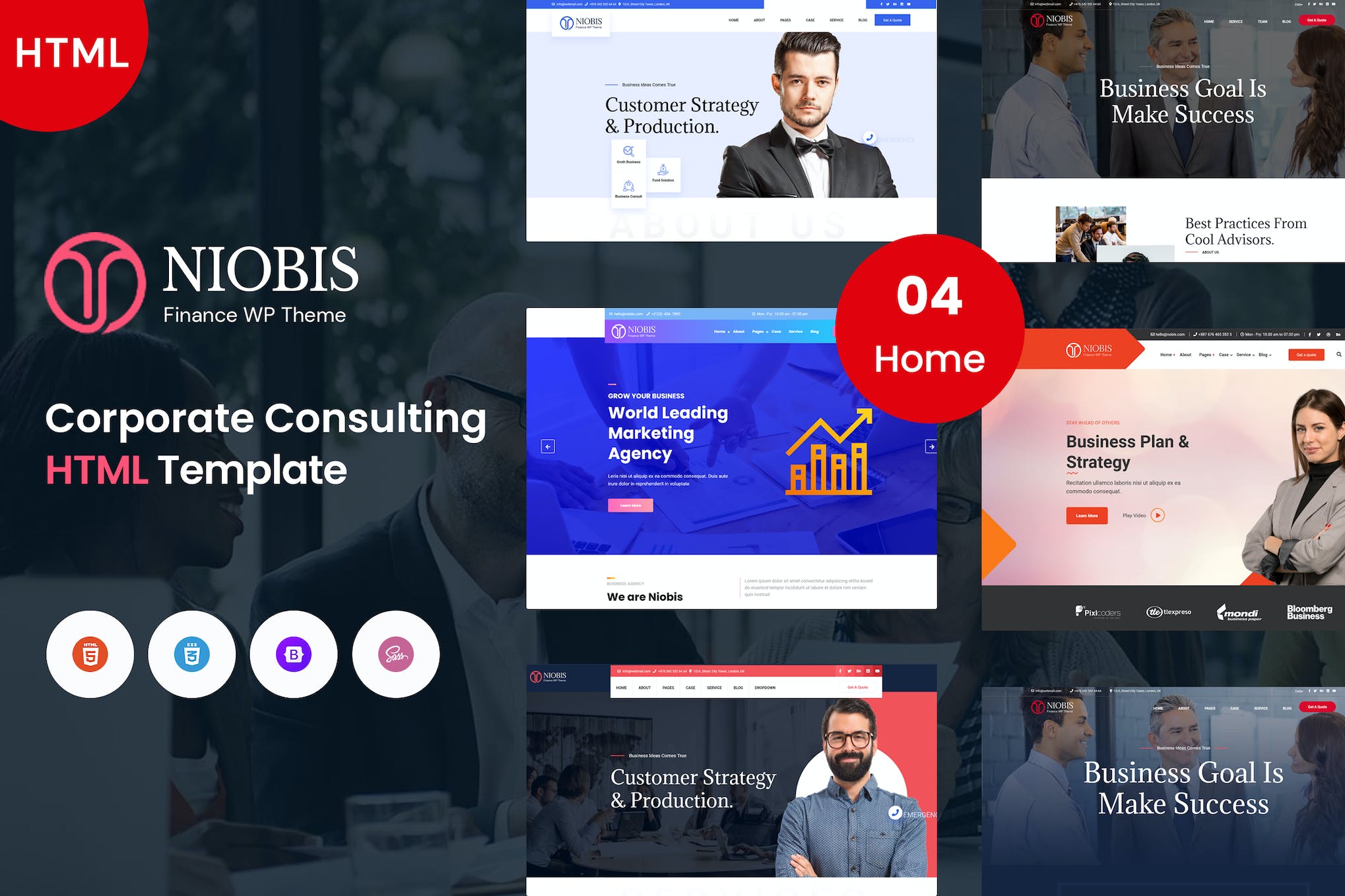 NioBis – Corporate Consulting Template