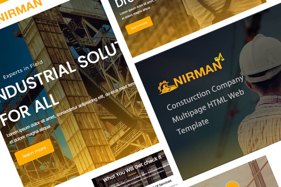 Nirman – Construction Business HTML Template