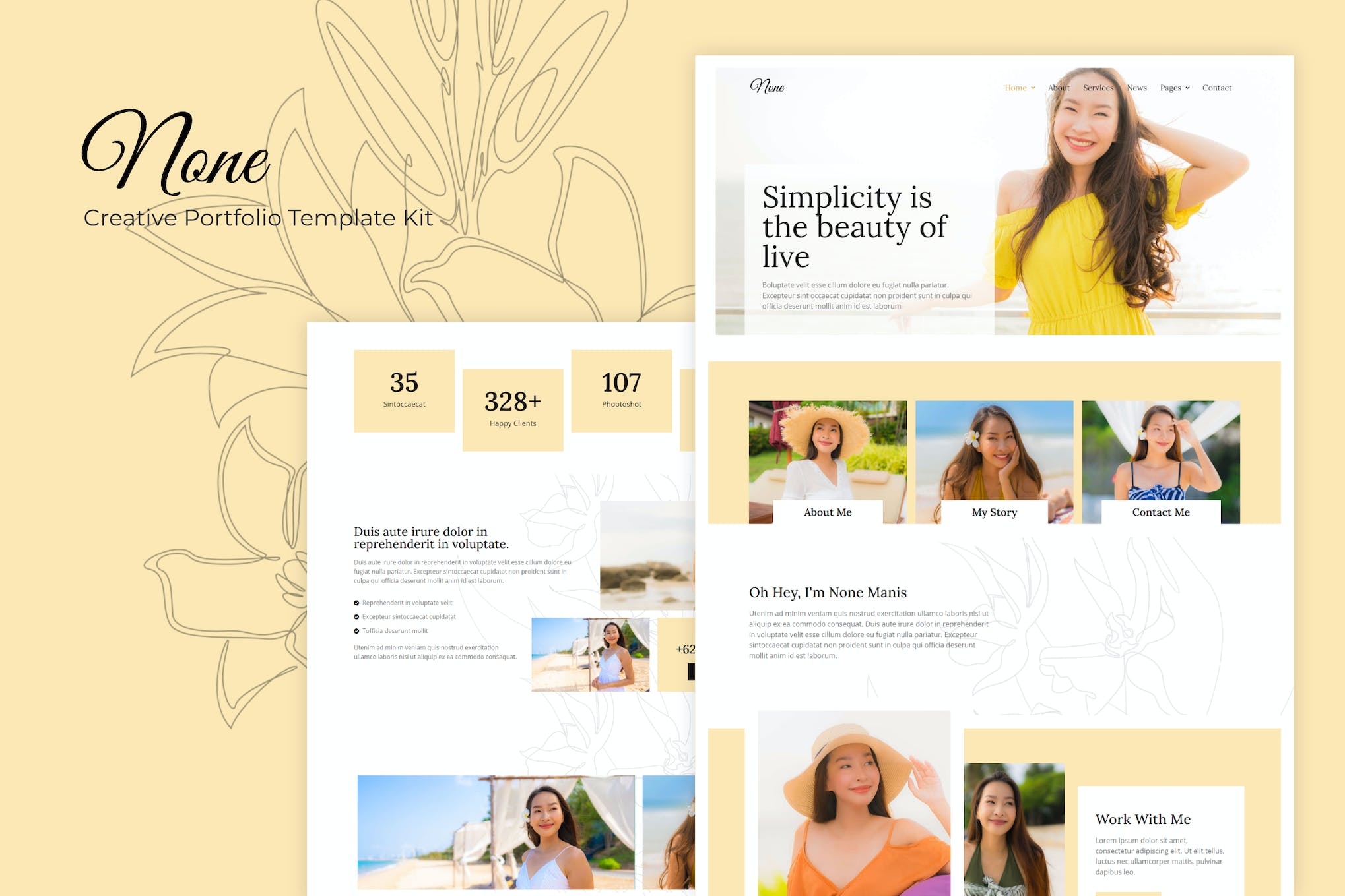 None – Stylish Fashion Elementor Template Kit