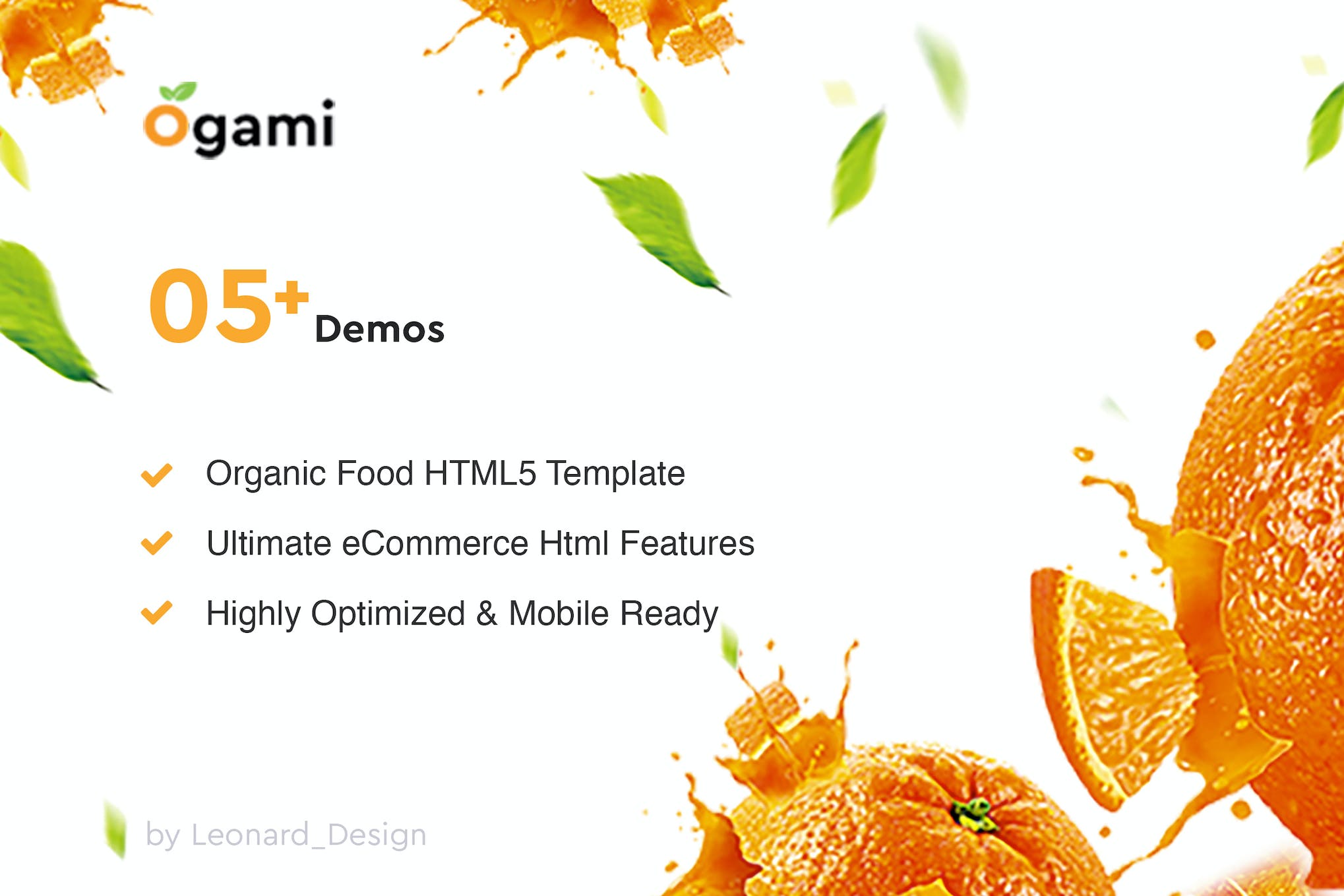 Ogami – Multipurpose Organic Store & Bakery HTML