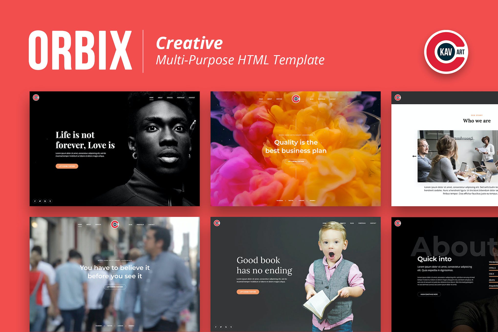 Orbix – Creative Multi-Purpose Template